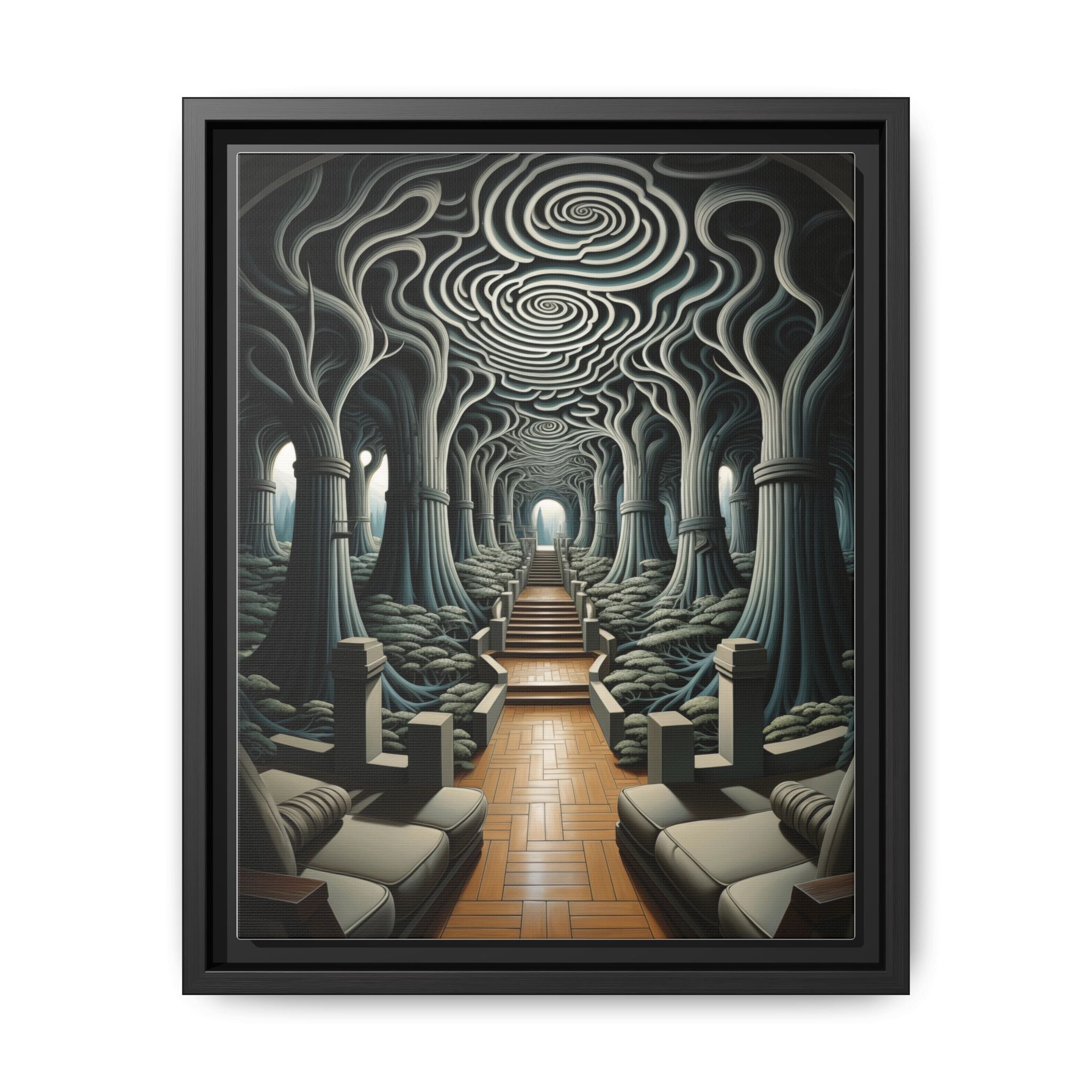 Echoes of Infinity Dreamlike Passage Through Nature