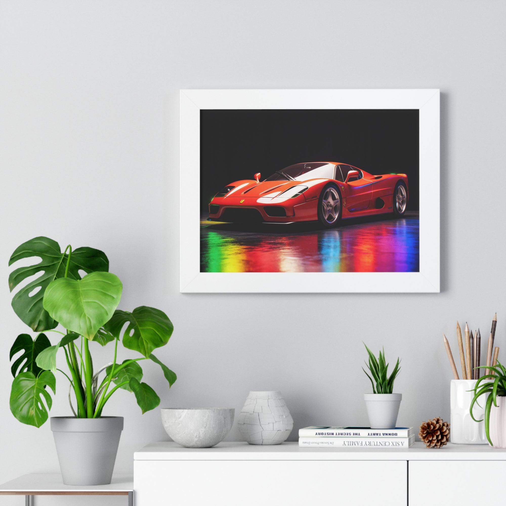 Iconic Red Ferrari