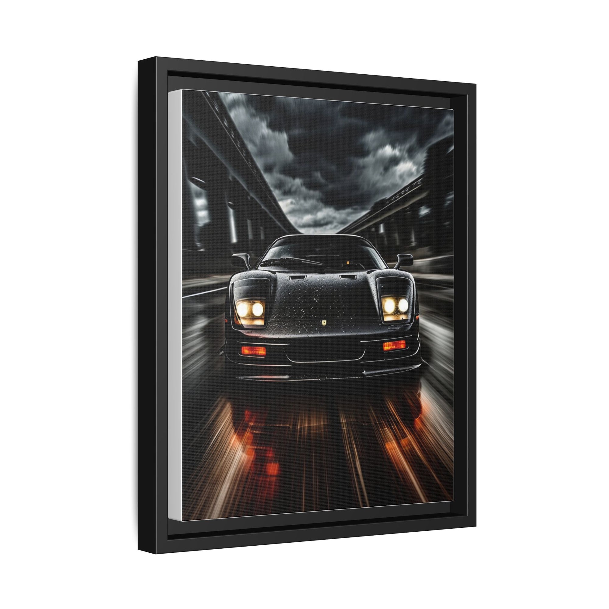 Black Ferrari F40 pop-up Headlights