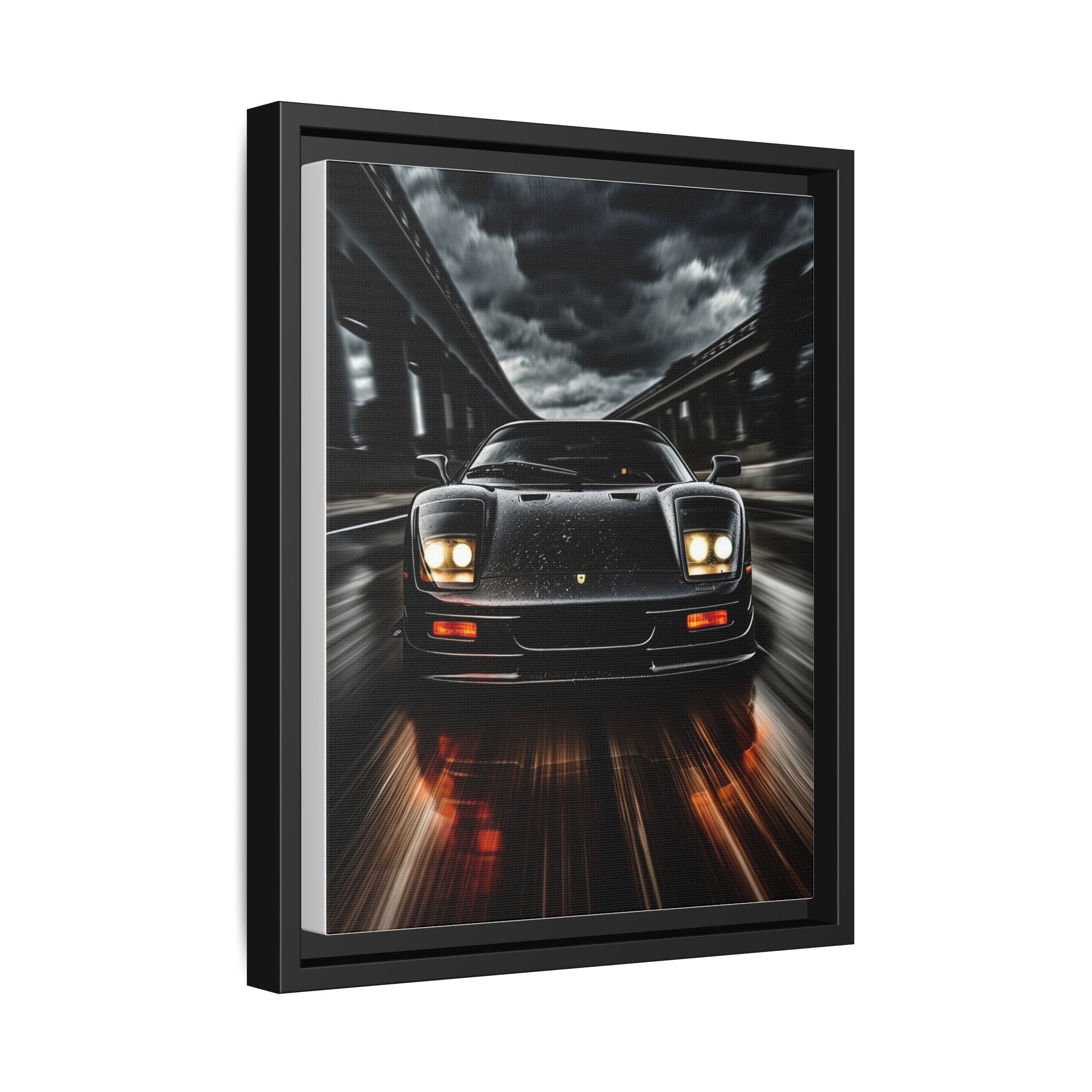 Black Ferrari F40 pop-up Headlights
