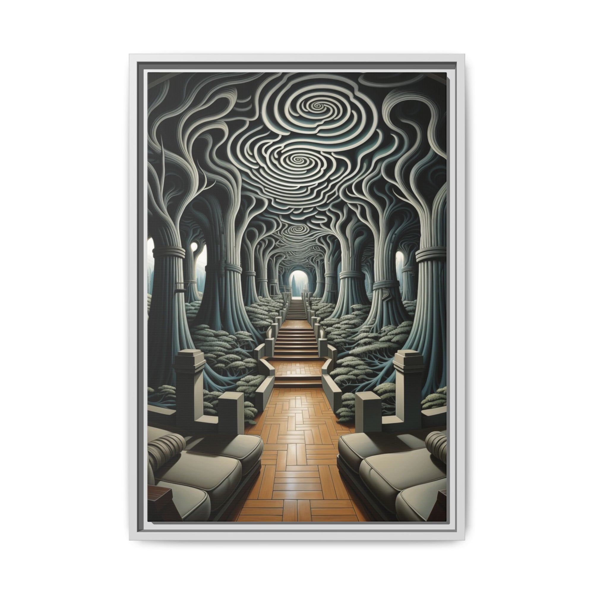 Echoes of Infinity Dreamlike Passage Through Nature