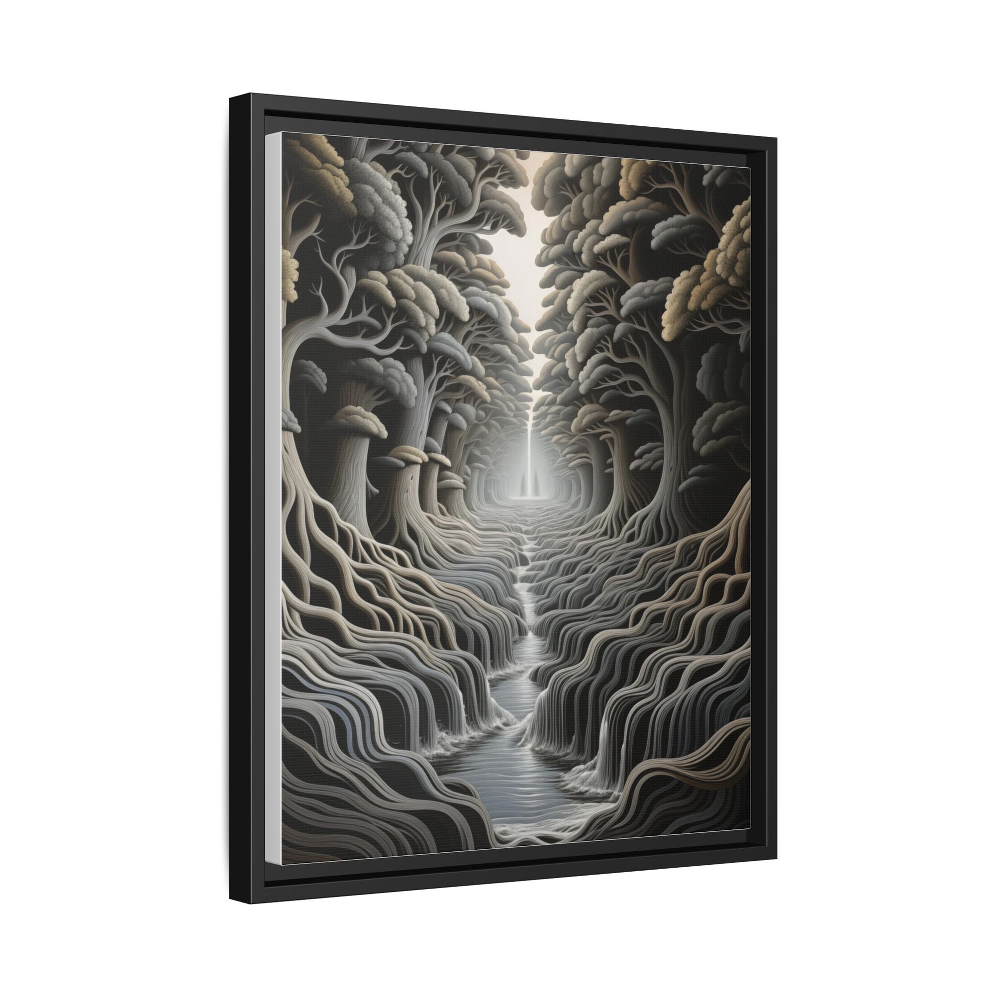 Celestial Forestfall: A Journey Through Light