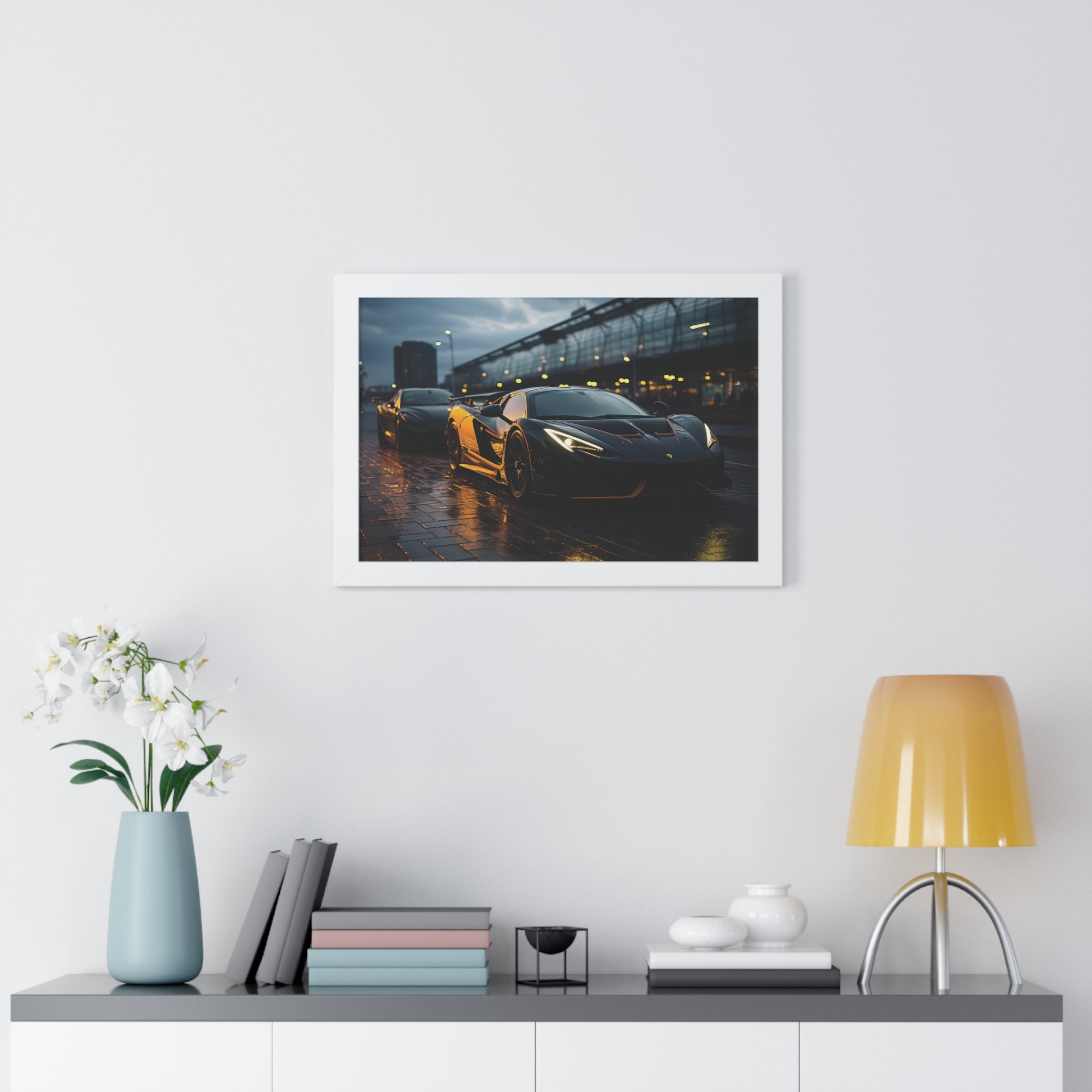 Classic Lamborghini Countach Wall Art