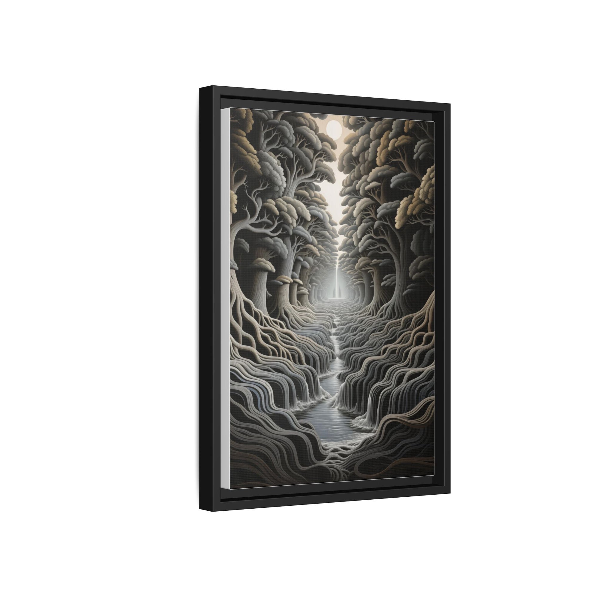 Celestial Forestfall: A Journey Through Light