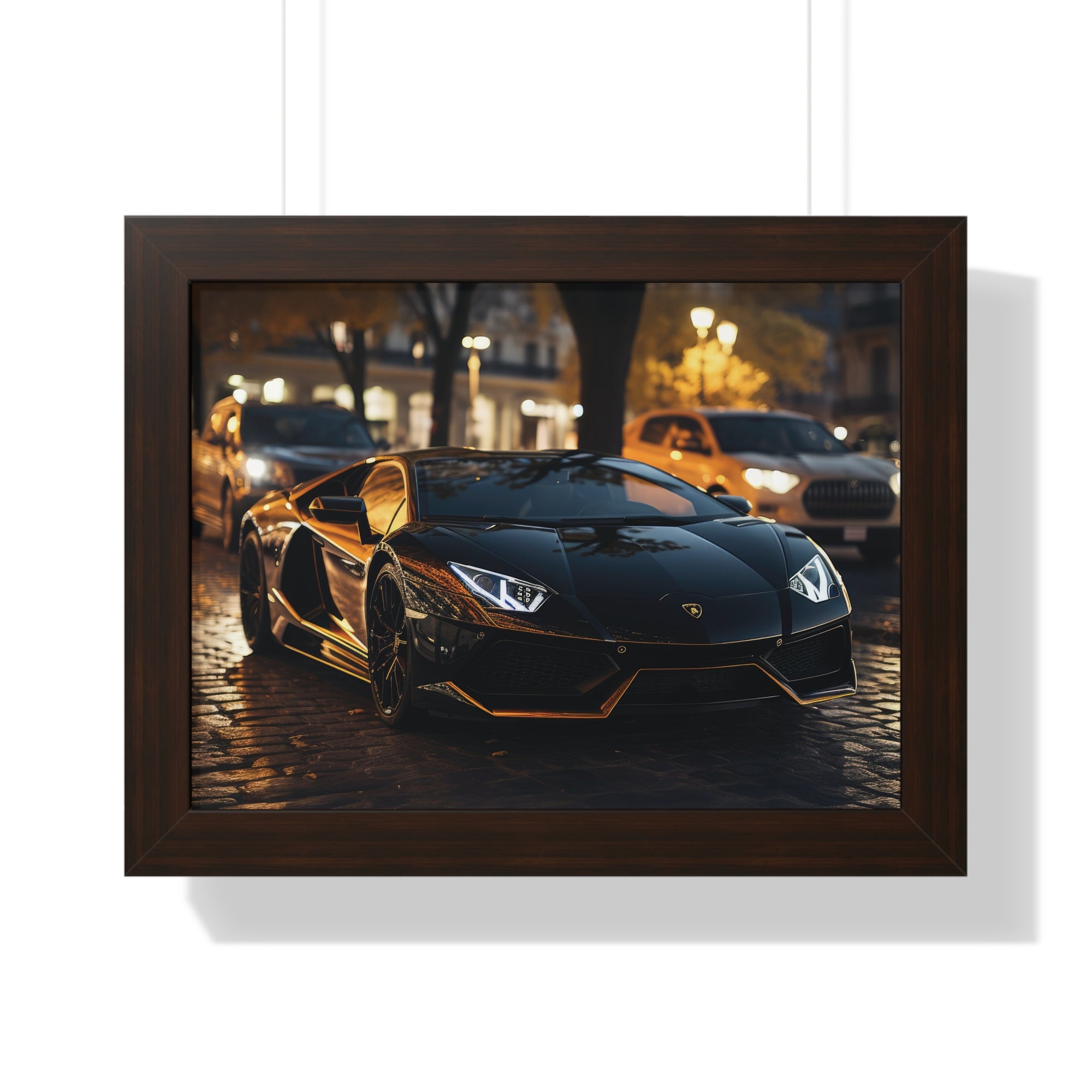 Bold Lamborghini Aventador SVJ Decor