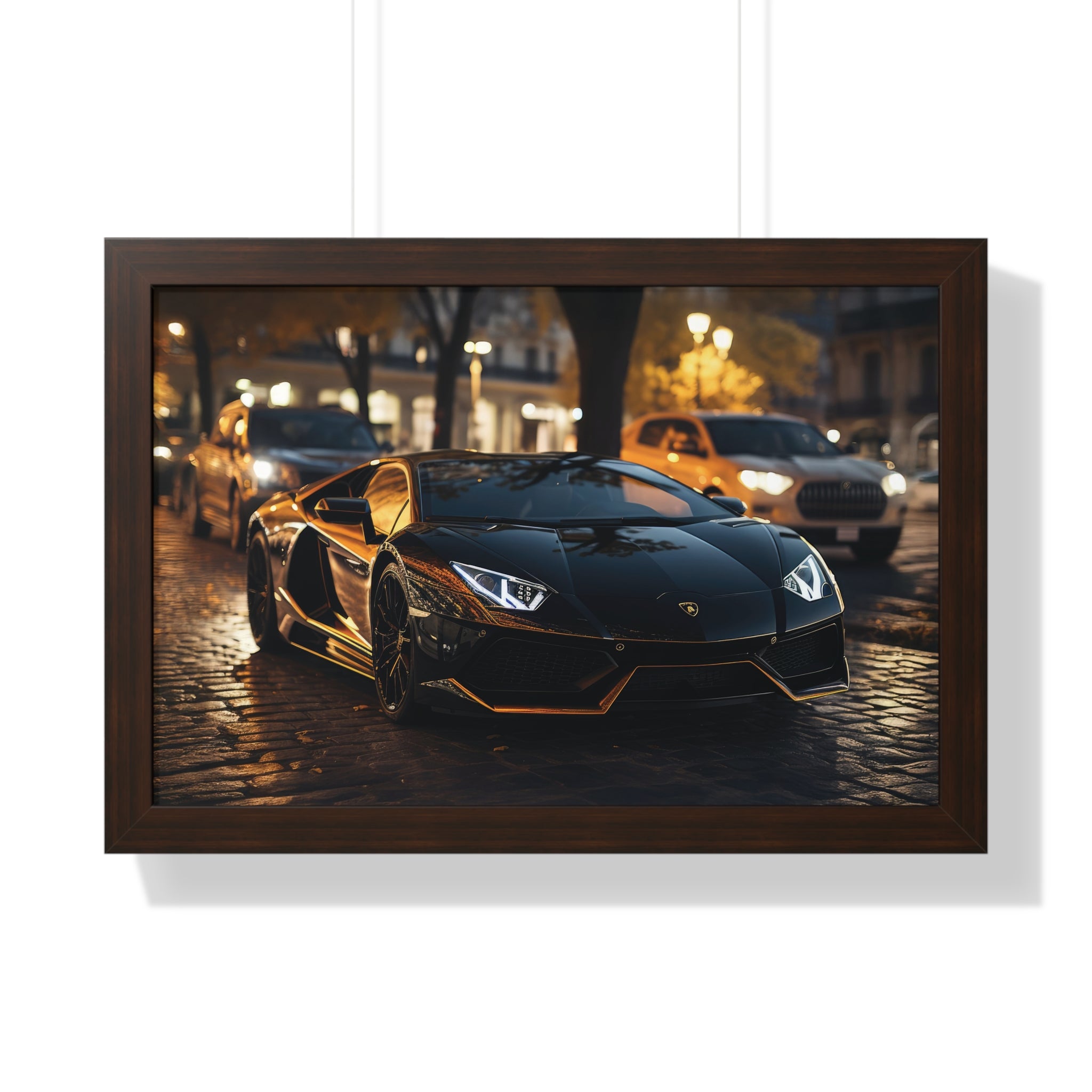 Bold Lamborghini Aventador SVJ Decor