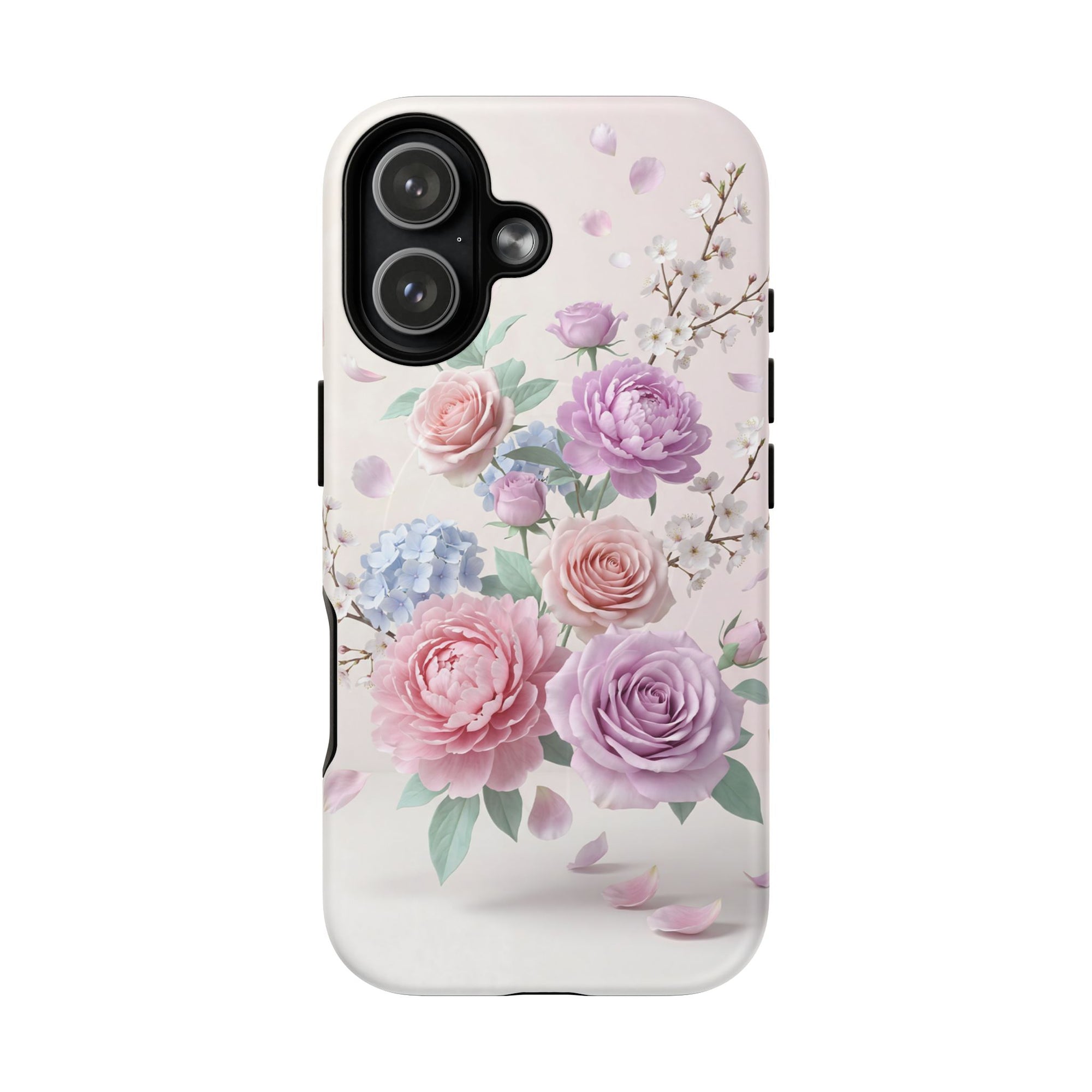 Blush Bloom Floral iPhone Case (MagSafe®)