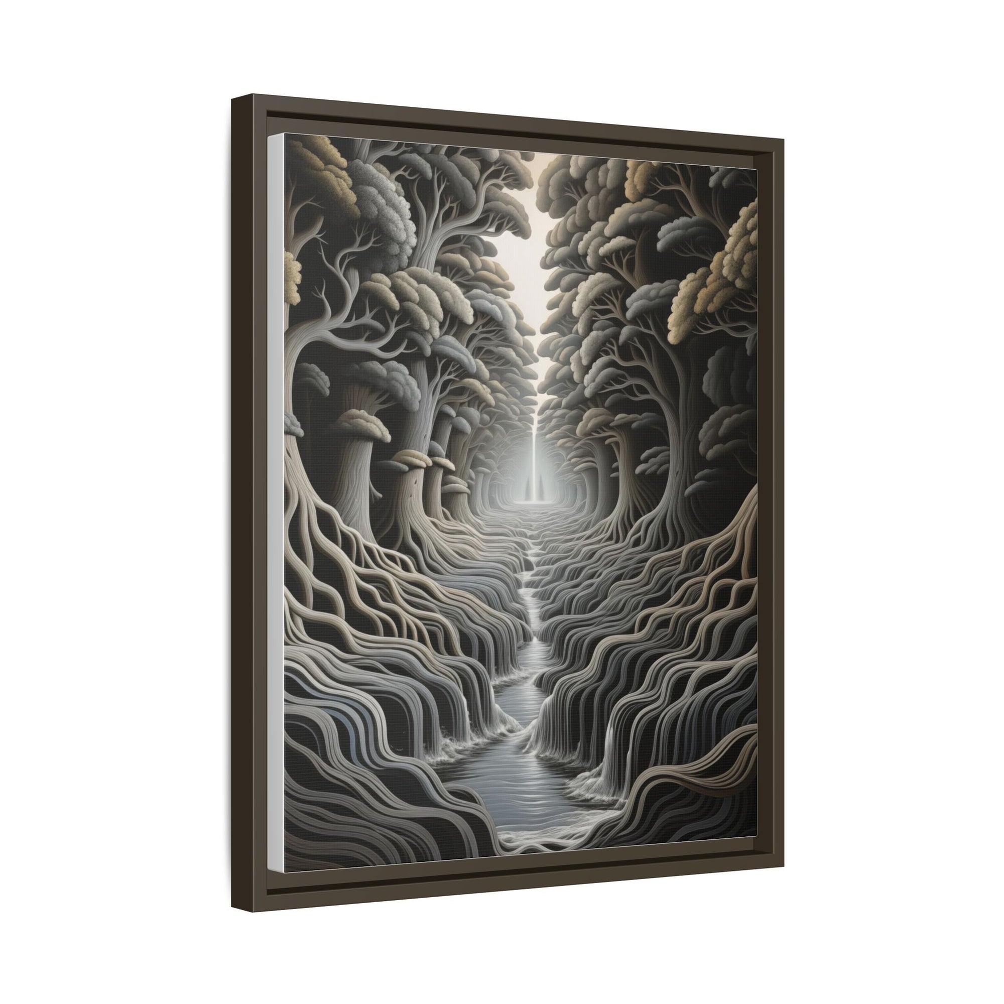 Celestial Forestfall: A Journey Through Light