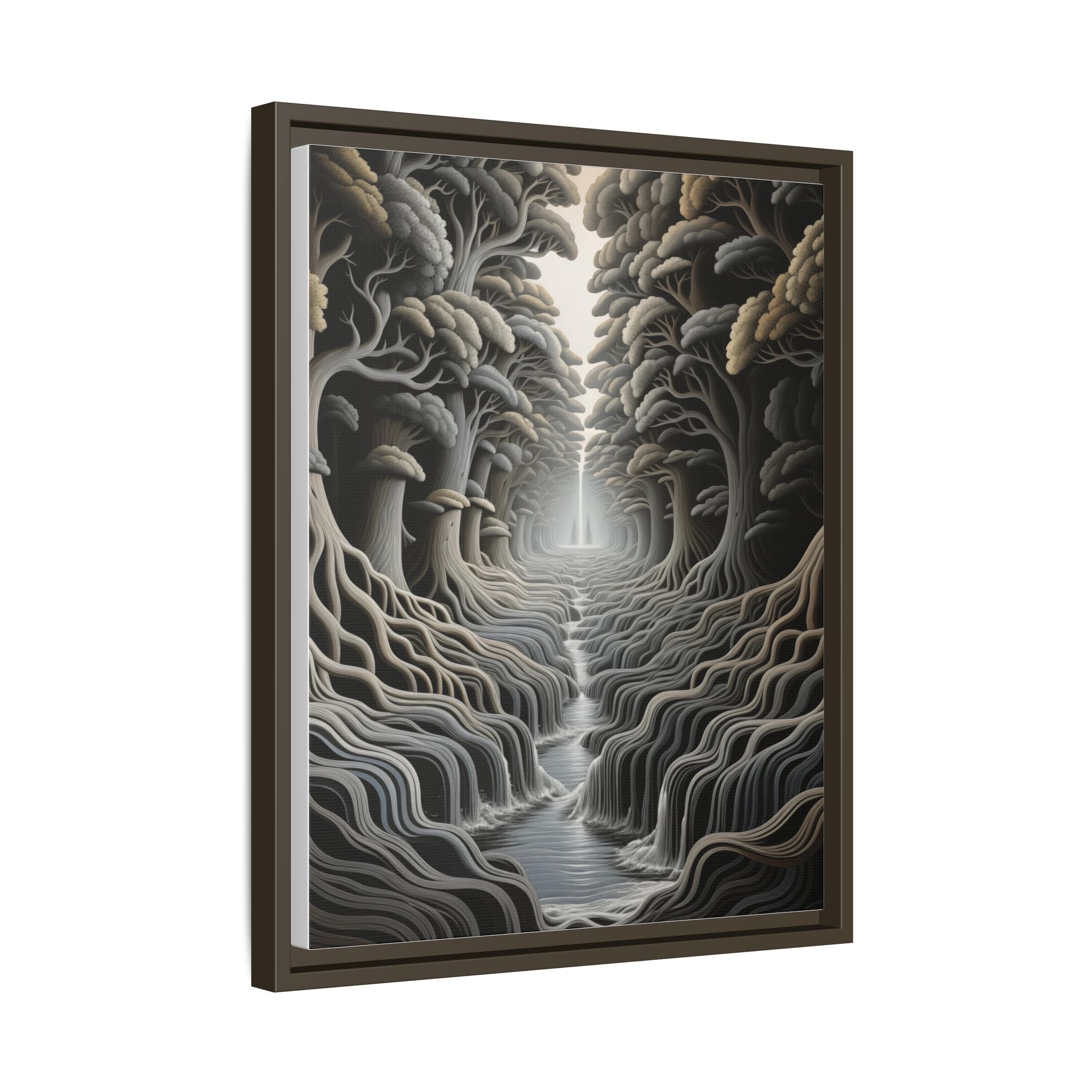 Celestial Forestfall: A Journey Through Light