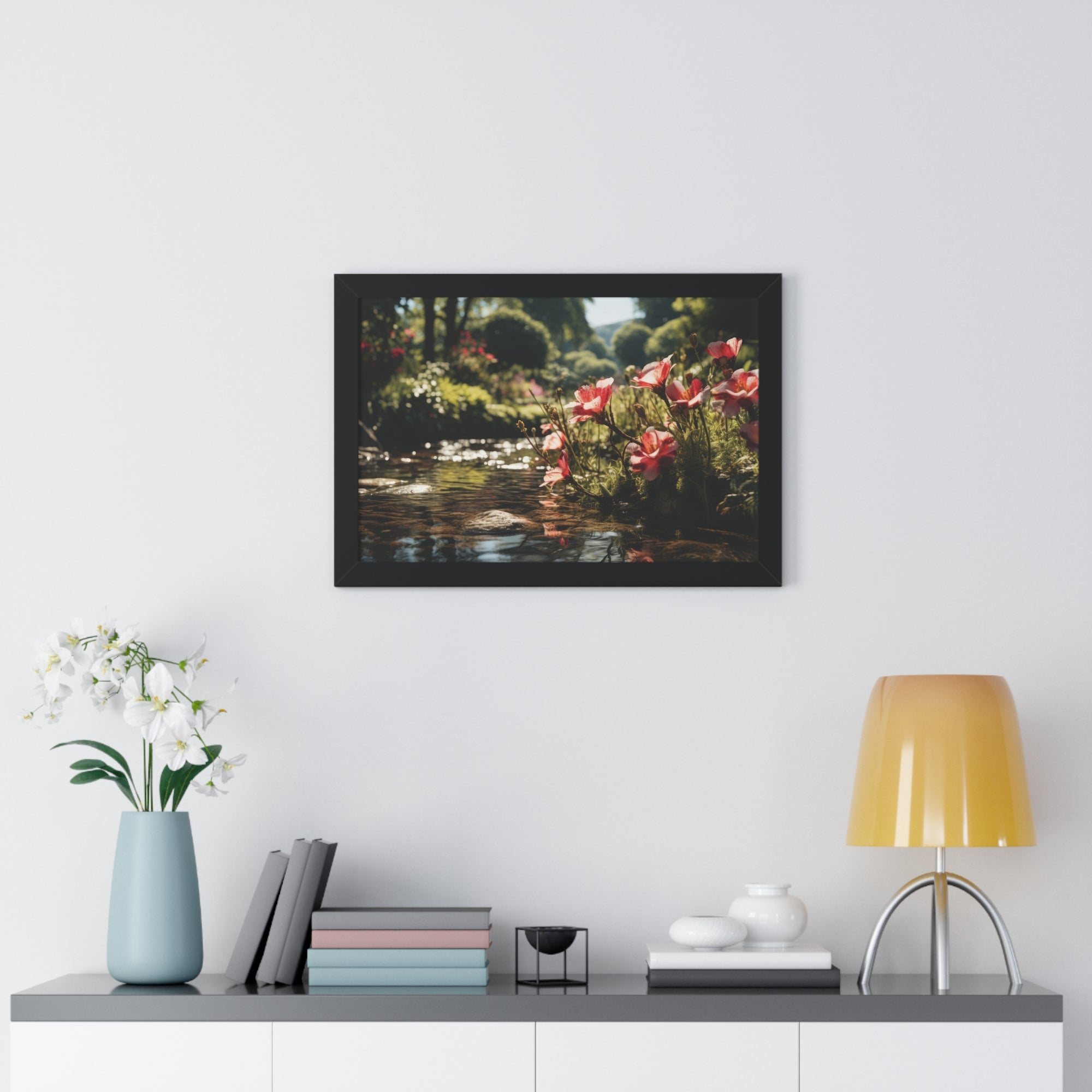 Zen Garden Wall Print for Meditation Space