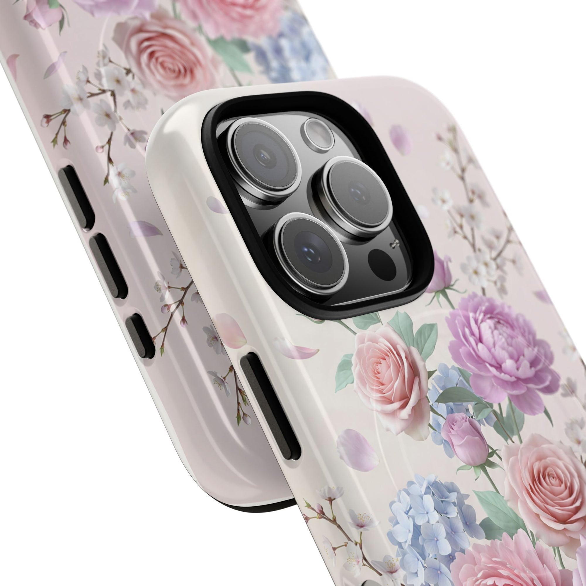 Blush Bloom Floral iPhone Case (MagSafe®)