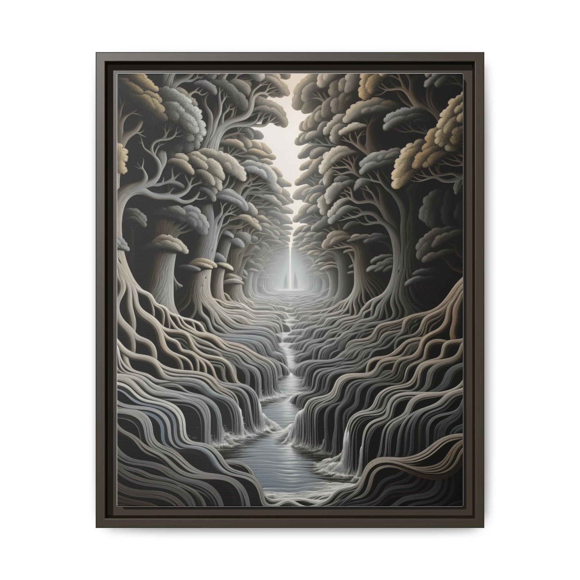 Celestial Forestfall: A Journey Through Light