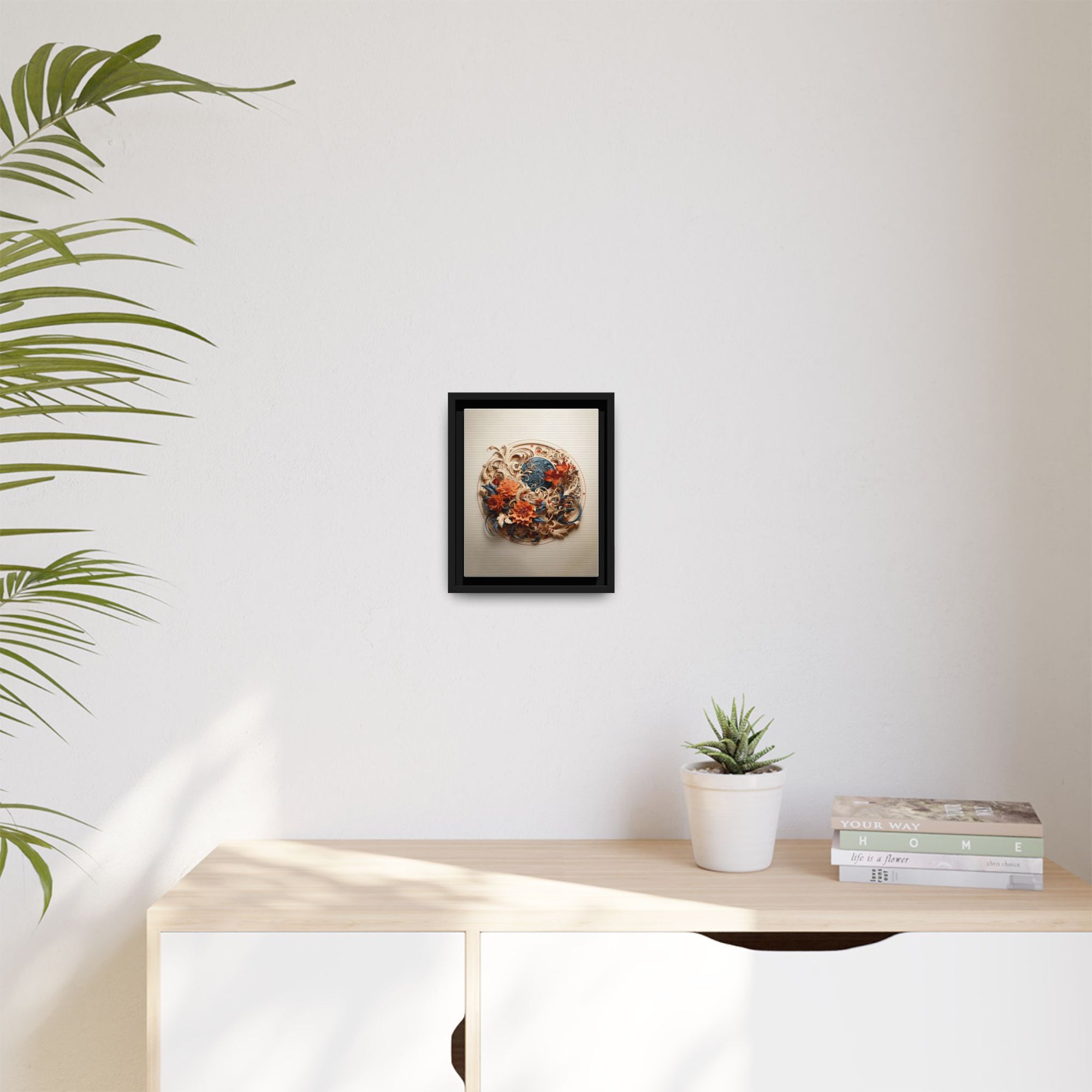 Elegant Floral & Bird Wall Art – Botanical Harmony Series