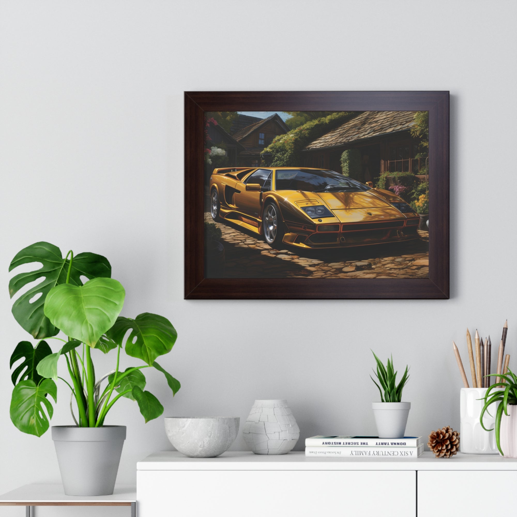 Retro Lamborghini Diablo Print for Collectors