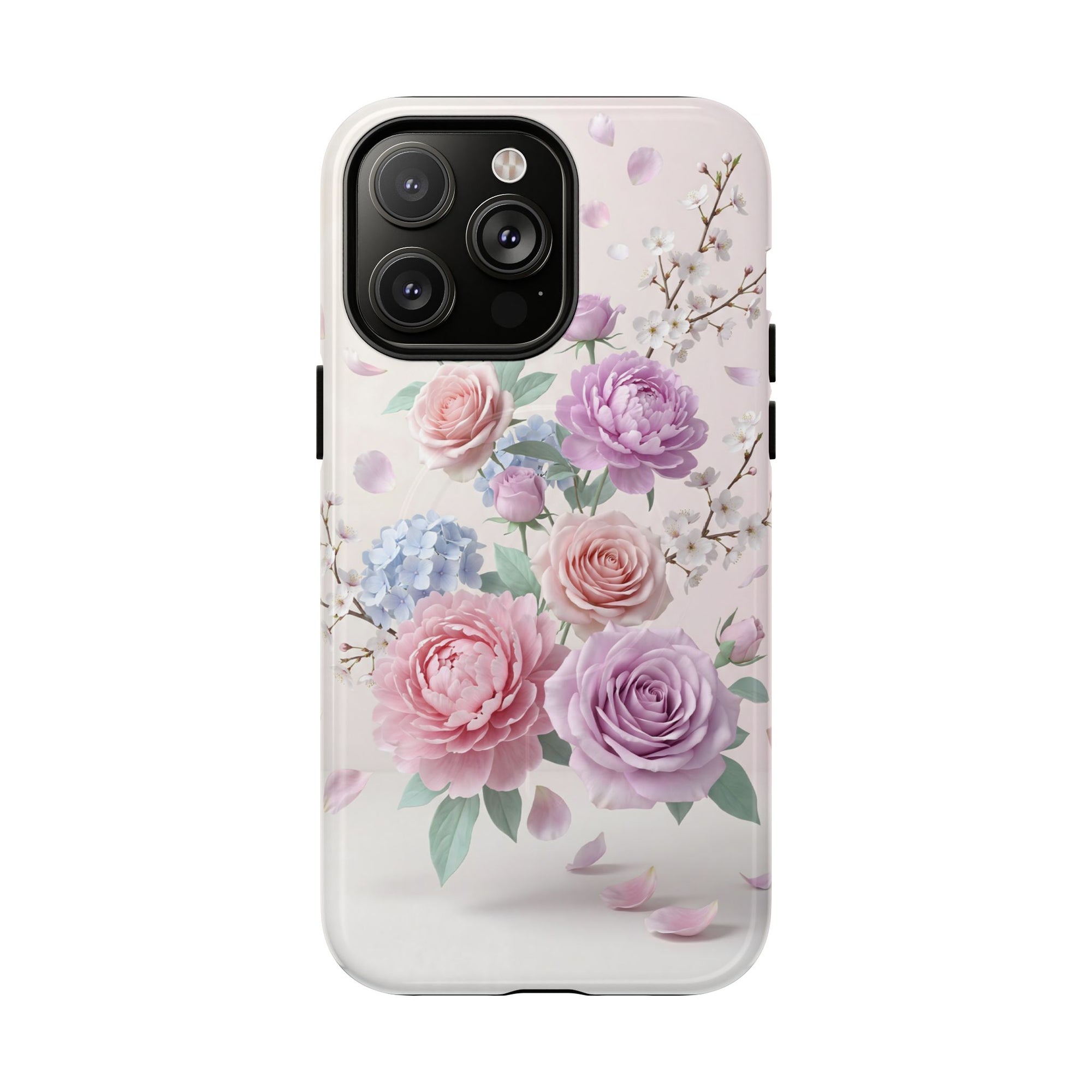 Blush Bloom Floral iPhone Case (MagSafe®)