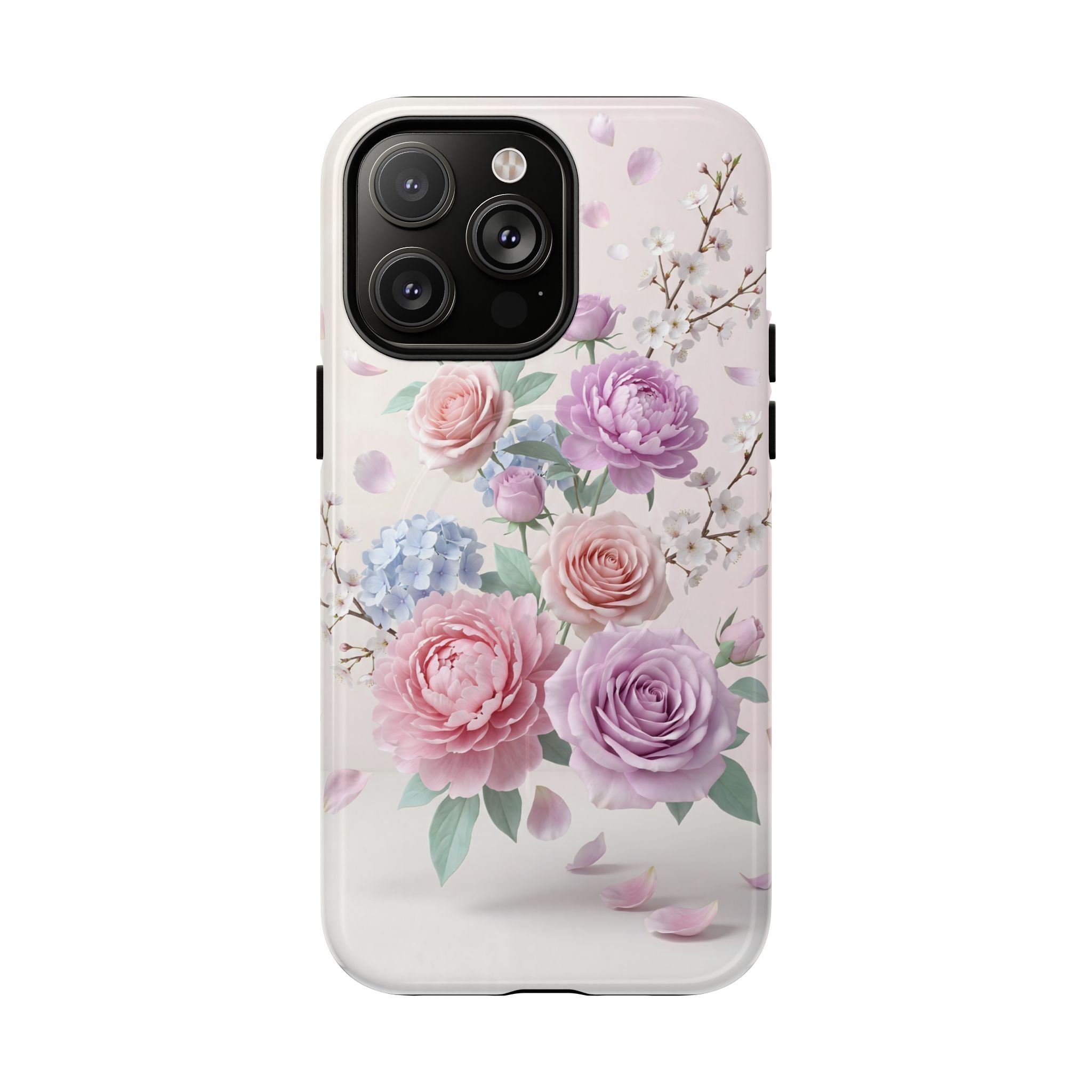 Blush Bloom Floral iPhone Case (MagSafe®)