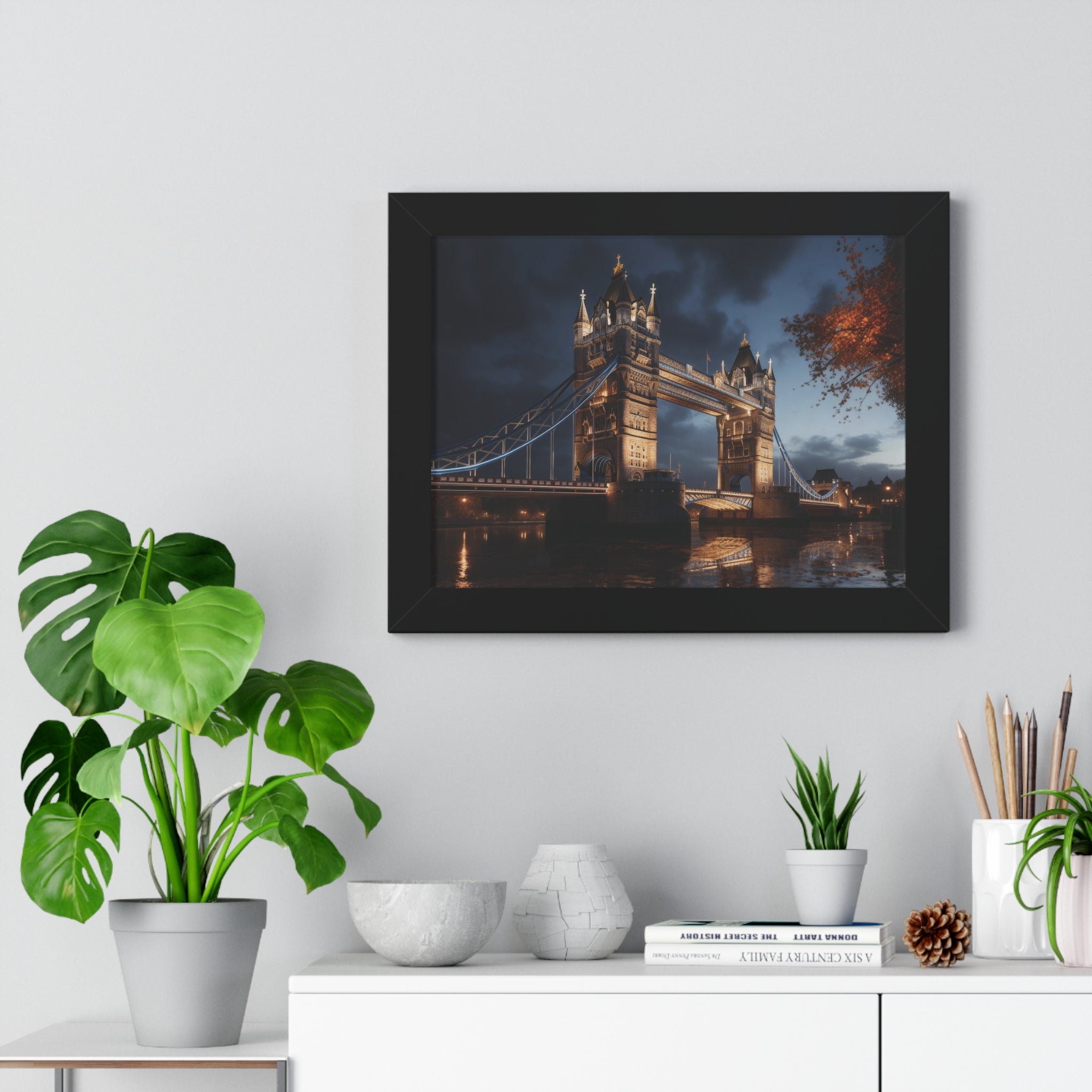 Tower Bridge Nocturne – London Nightscape Wall Art