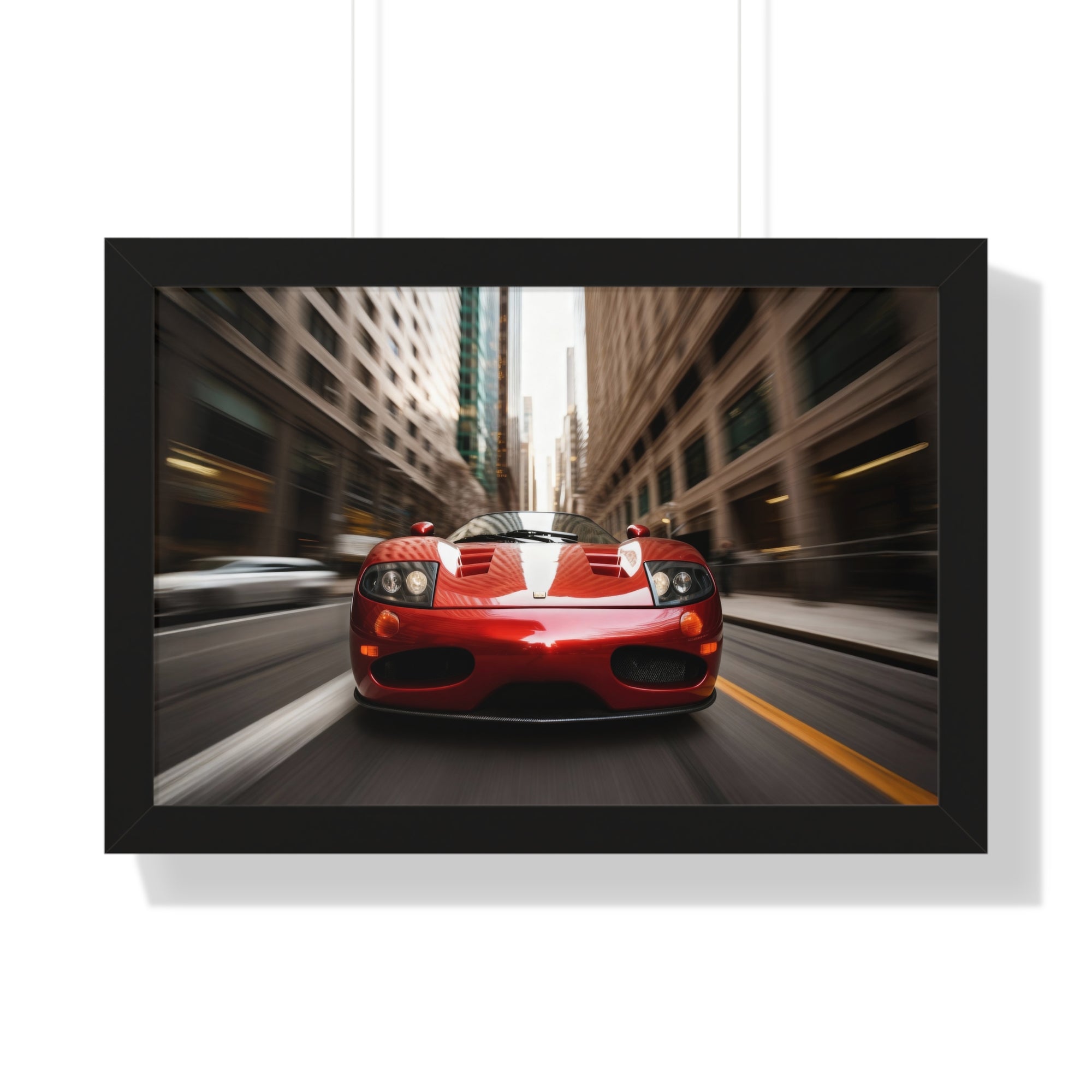 Ferrari F50 Wall Art in Urban Jungle