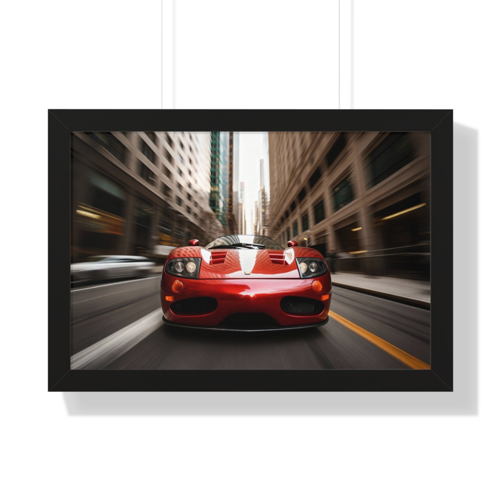 Ferrari F50 Wall Art in Urban Jungle