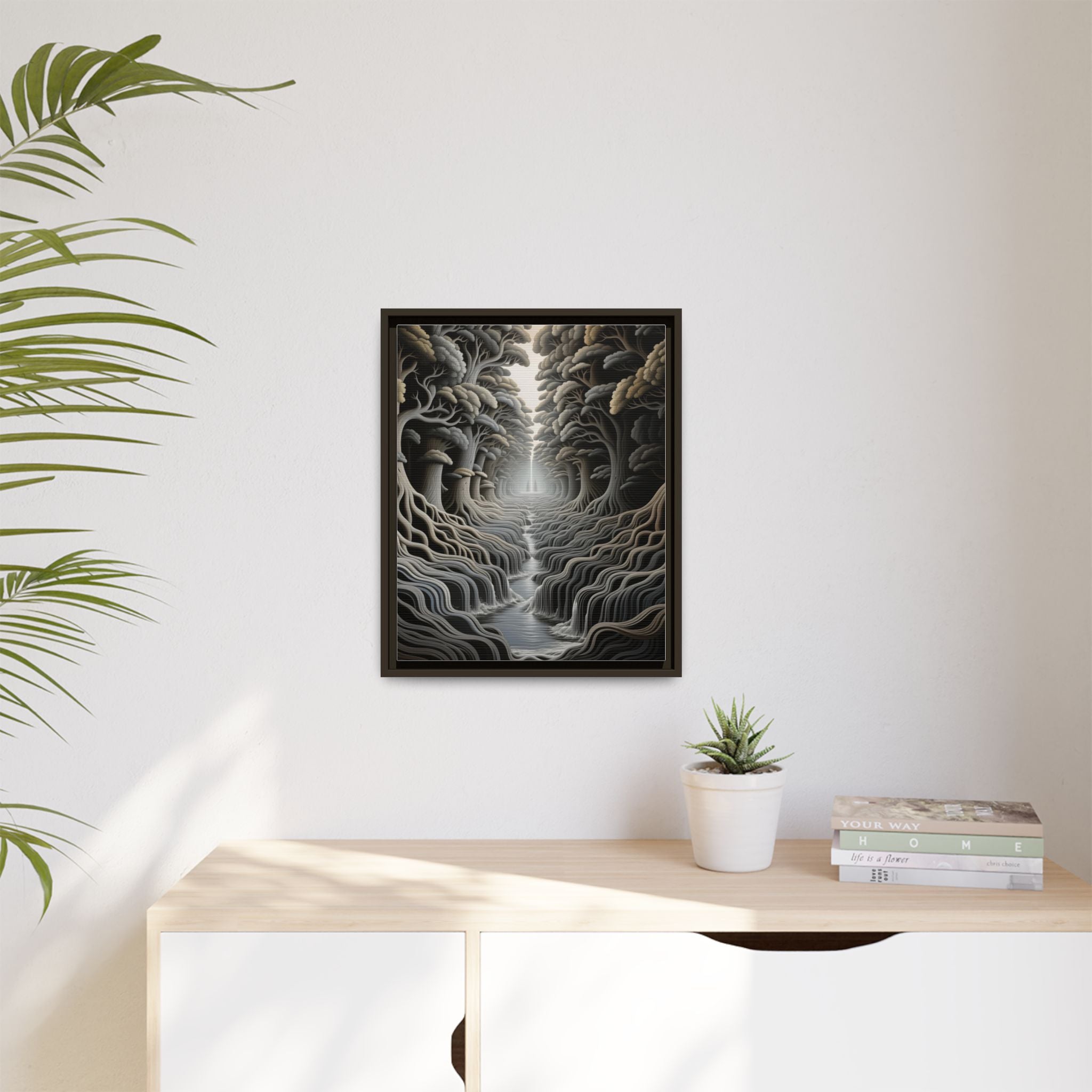 Celestial Forestfall: A Journey Through Light