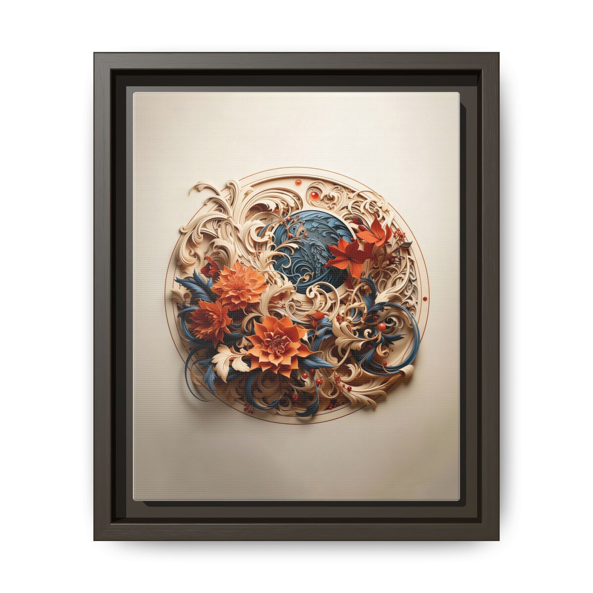 Elegant Floral & Bird Wall Art – Botanical Harmony Series
