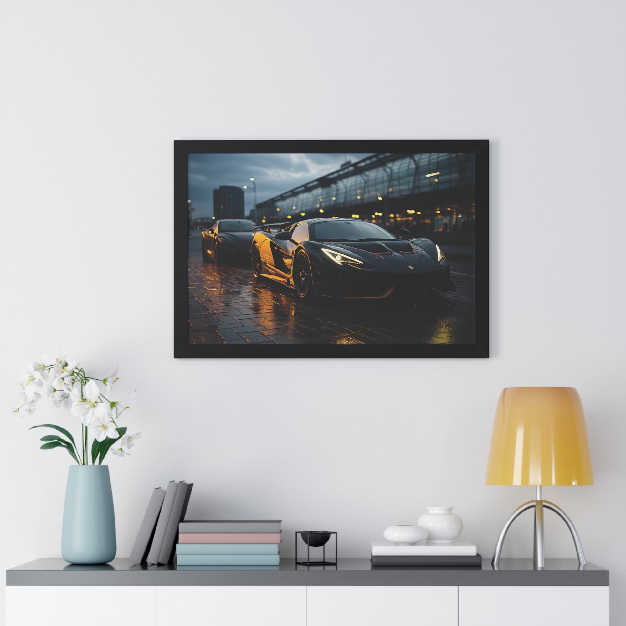 Classic Lamborghini Countach Wall Art