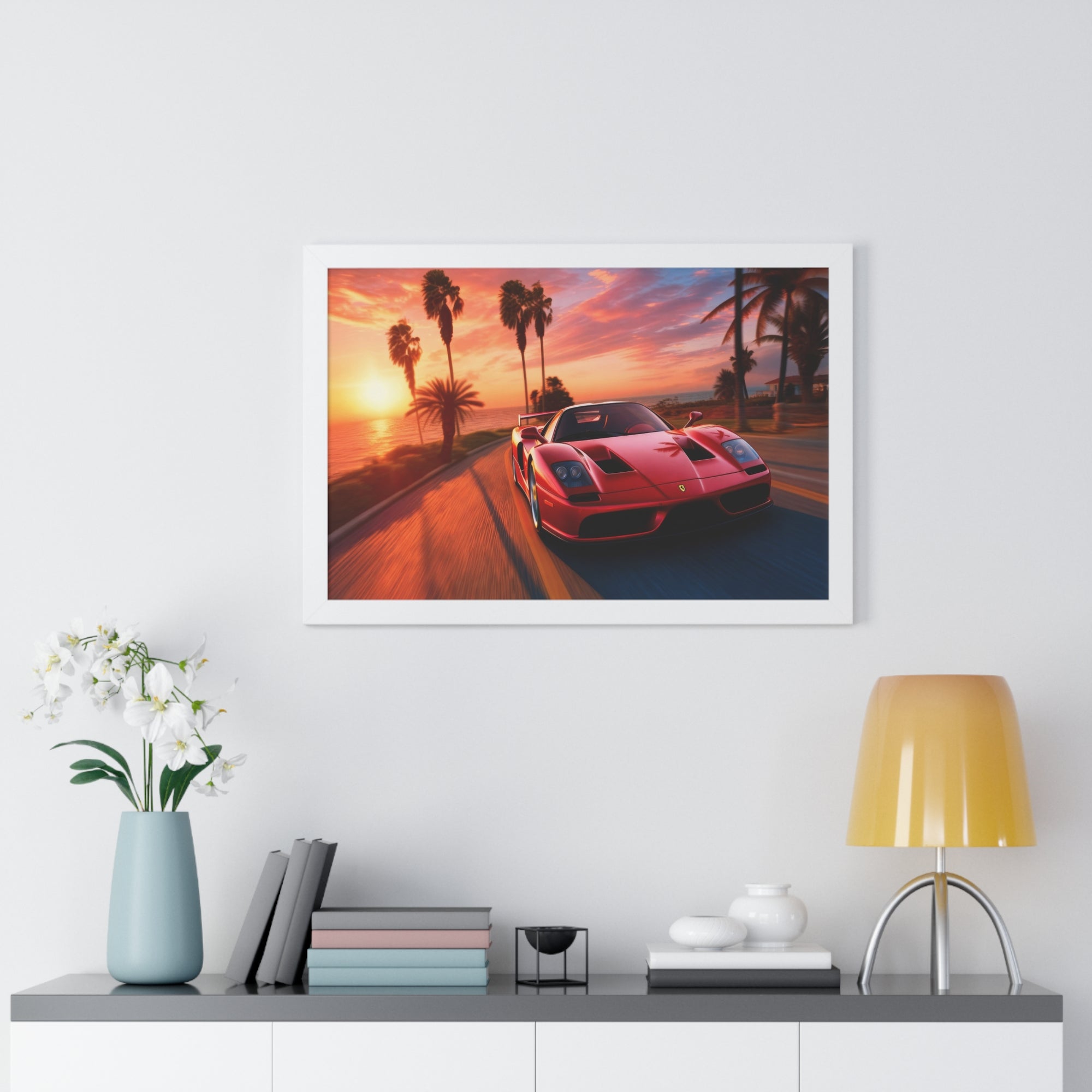 Sun Set Ferrari F50