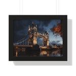 Tower Bridge Nocturne – London Nightscape Wall Art