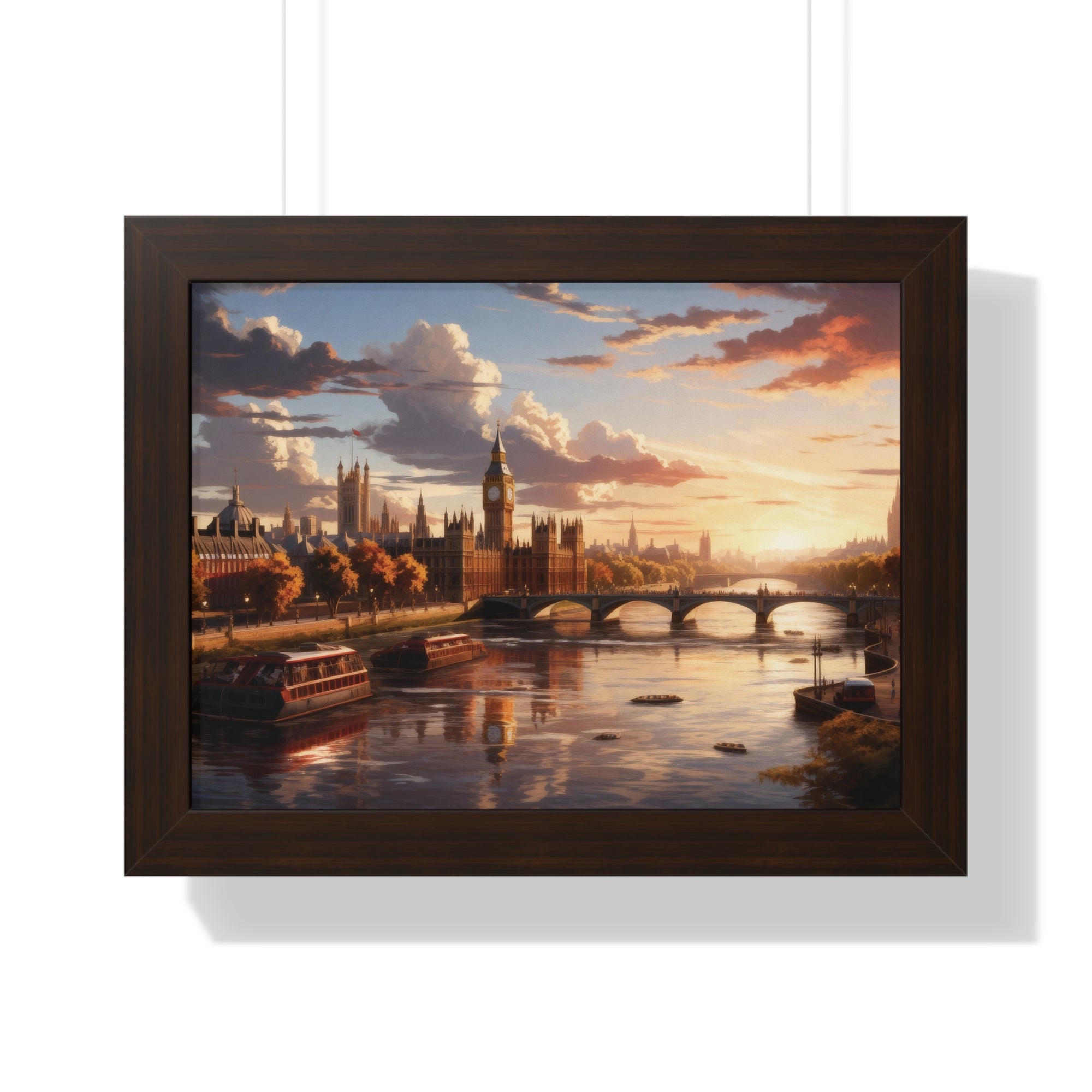 Sunset Over Westminster – London Cityscape Wall Art