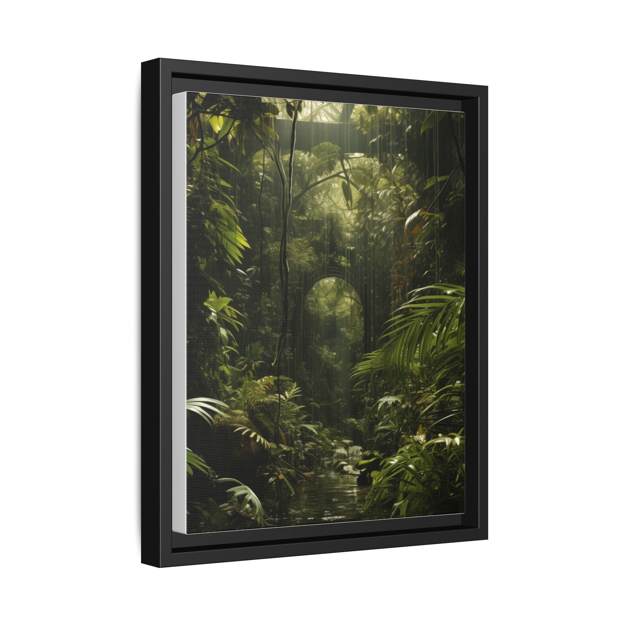 Verdant Mirage Jungle Portal Illusion