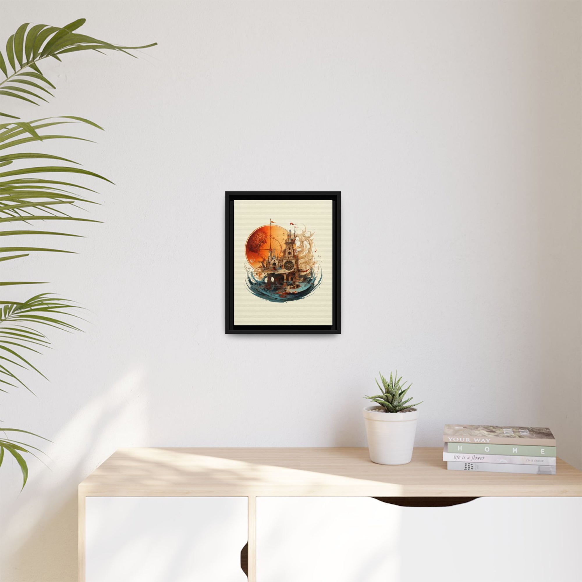 Submerged Legacy Drowning Fortress Wall Art