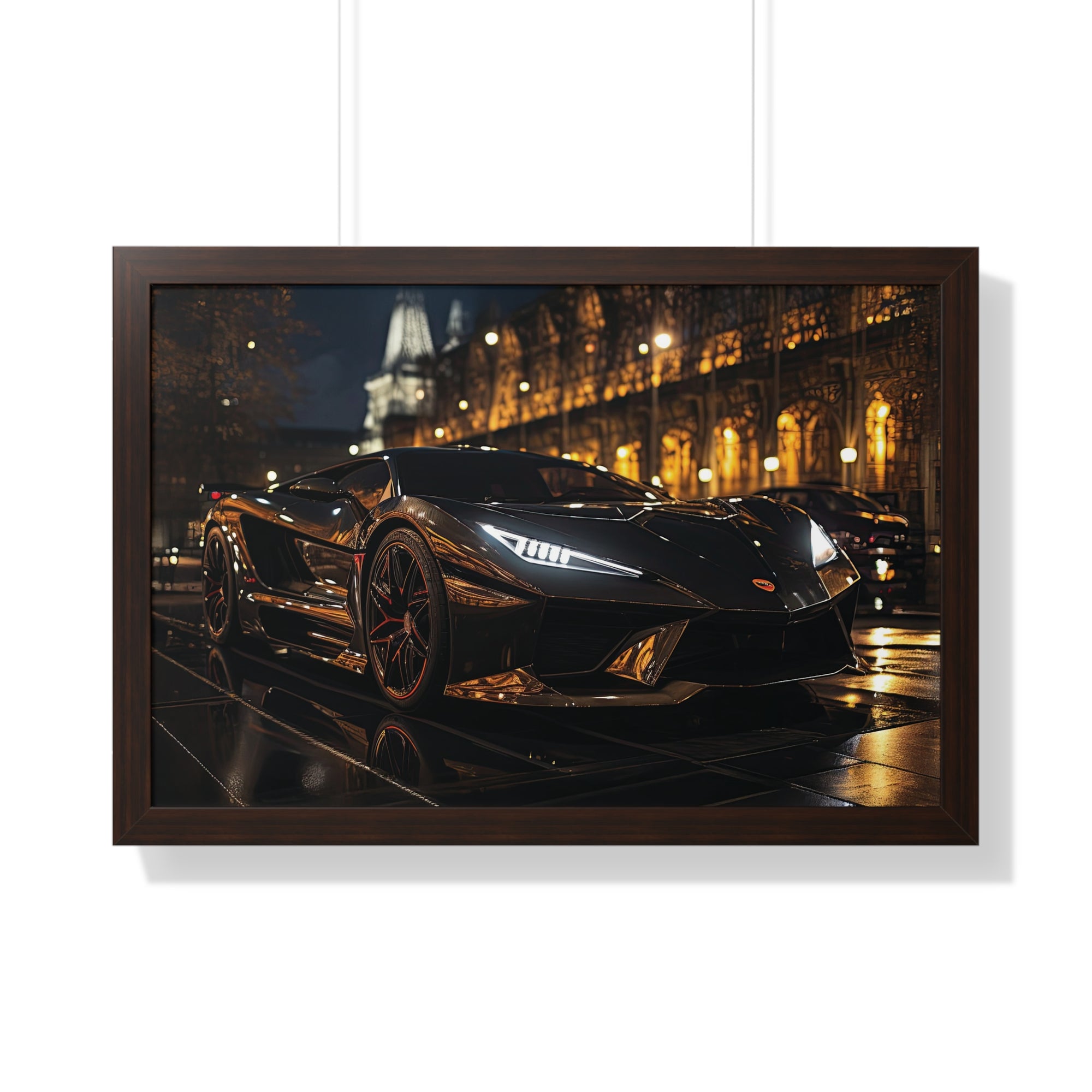 Murciélago Majesty – Framed Lamborghini Wall Art
