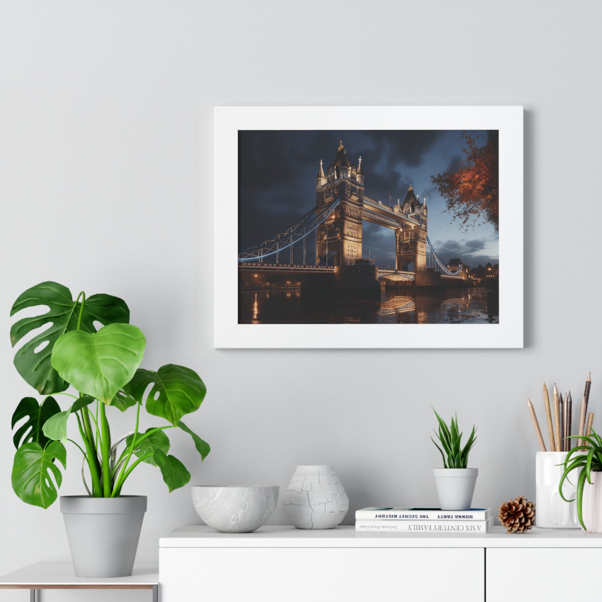 Tower Bridge Nocturne – London Nightscape Wall Art