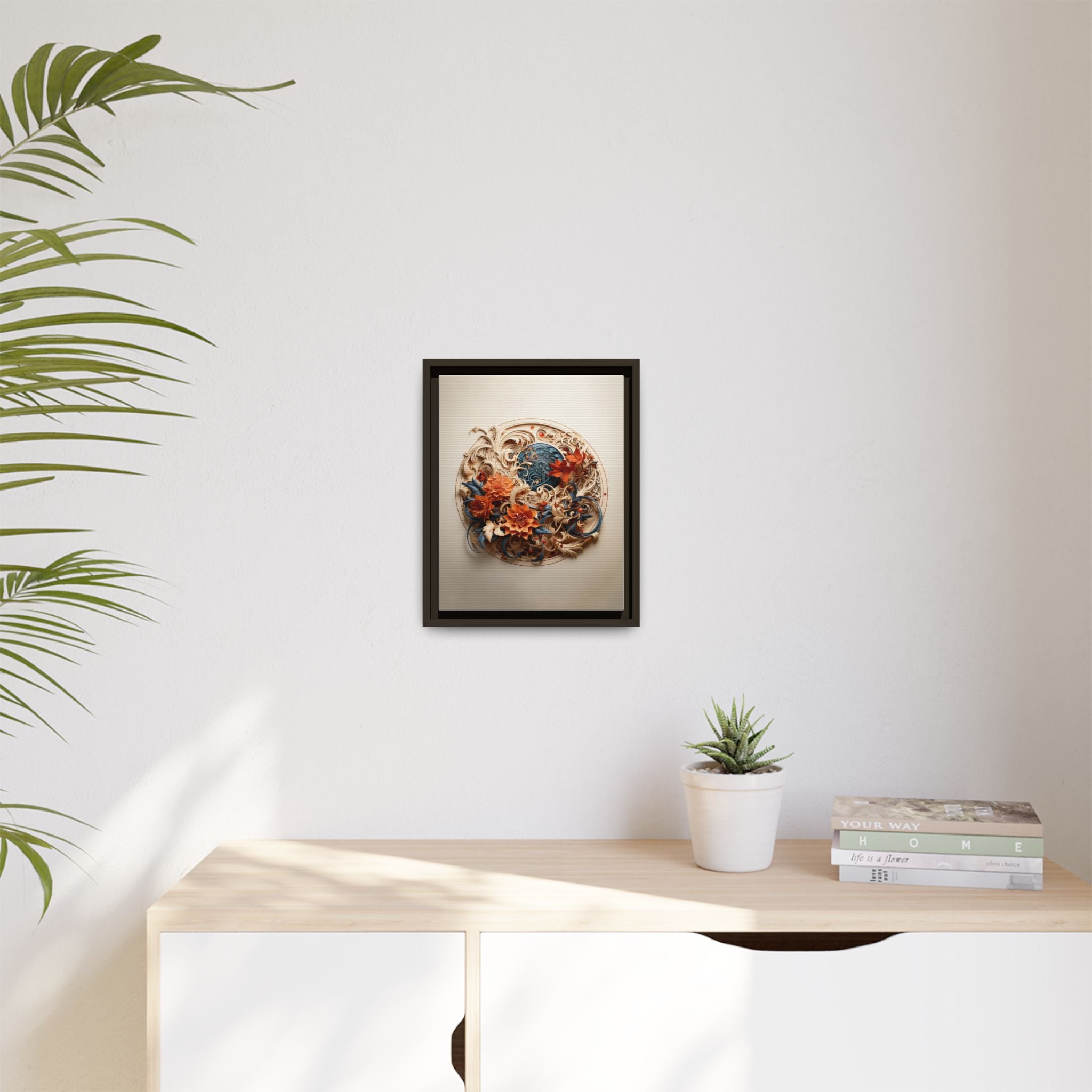 Elegant Floral & Bird Wall Art – Botanical Harmony Series