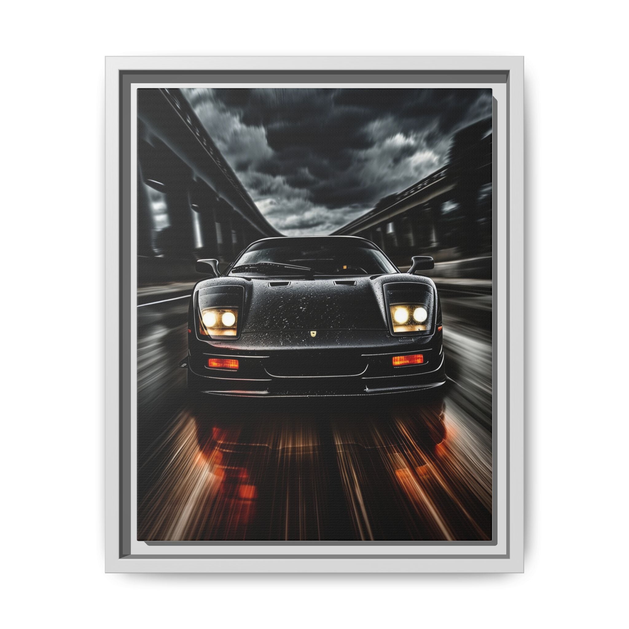 Black Ferrari F40 pop-up Headlights