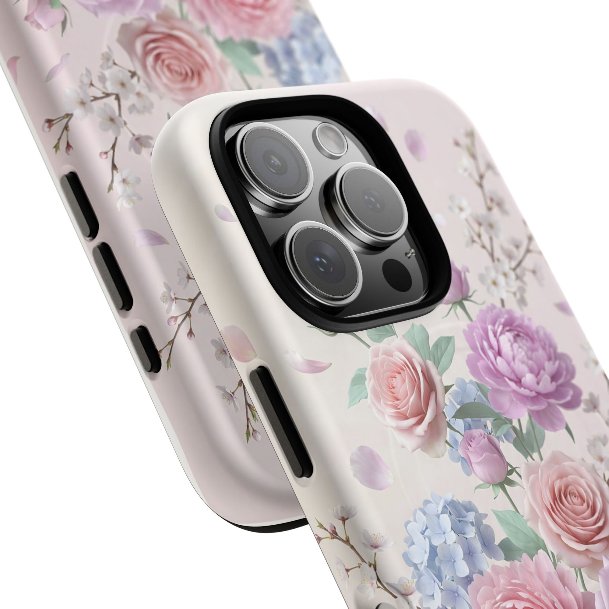 Blush Bloom Floral iPhone Case (MagSafe®)