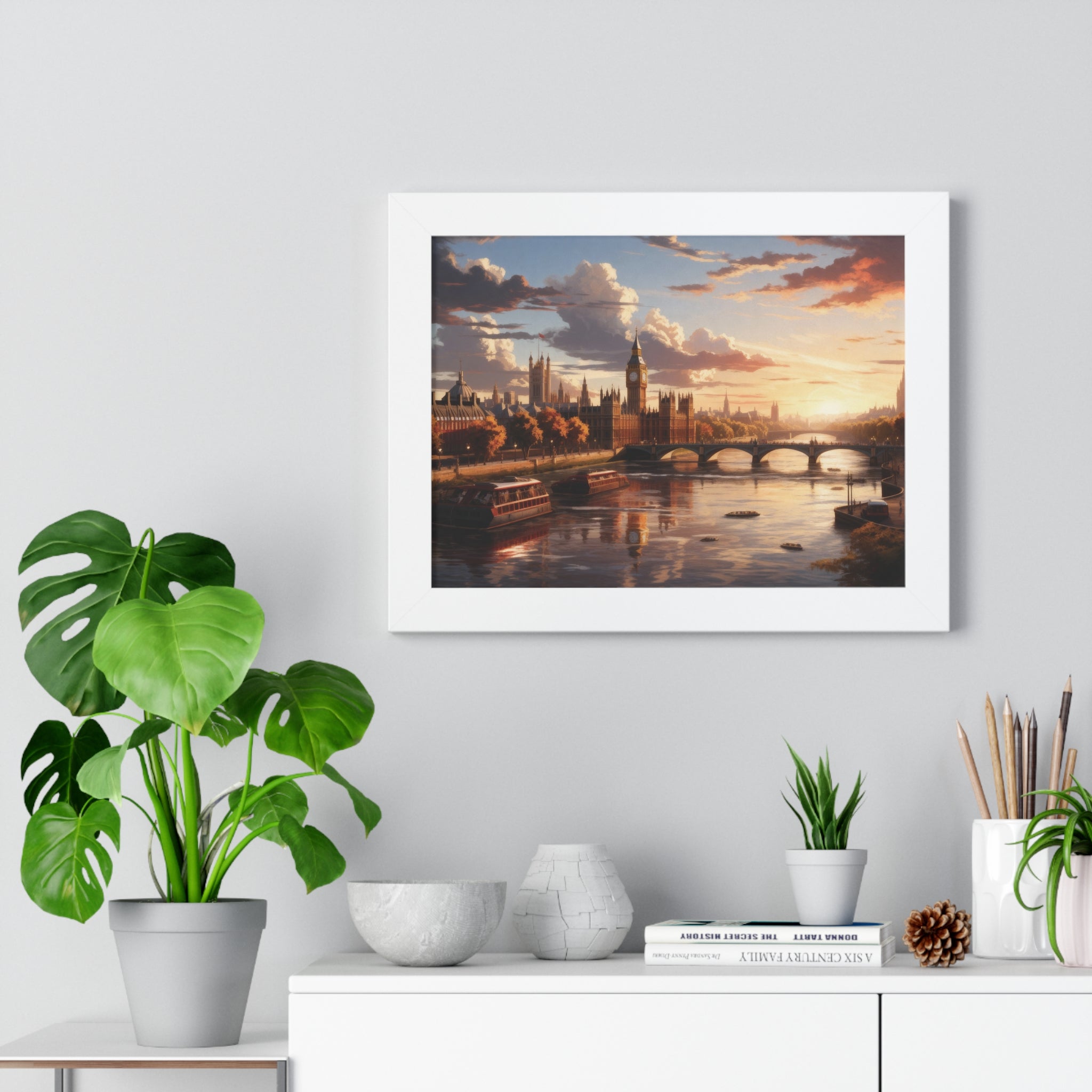 Sunset Over Westminster – London Cityscape Wall Art