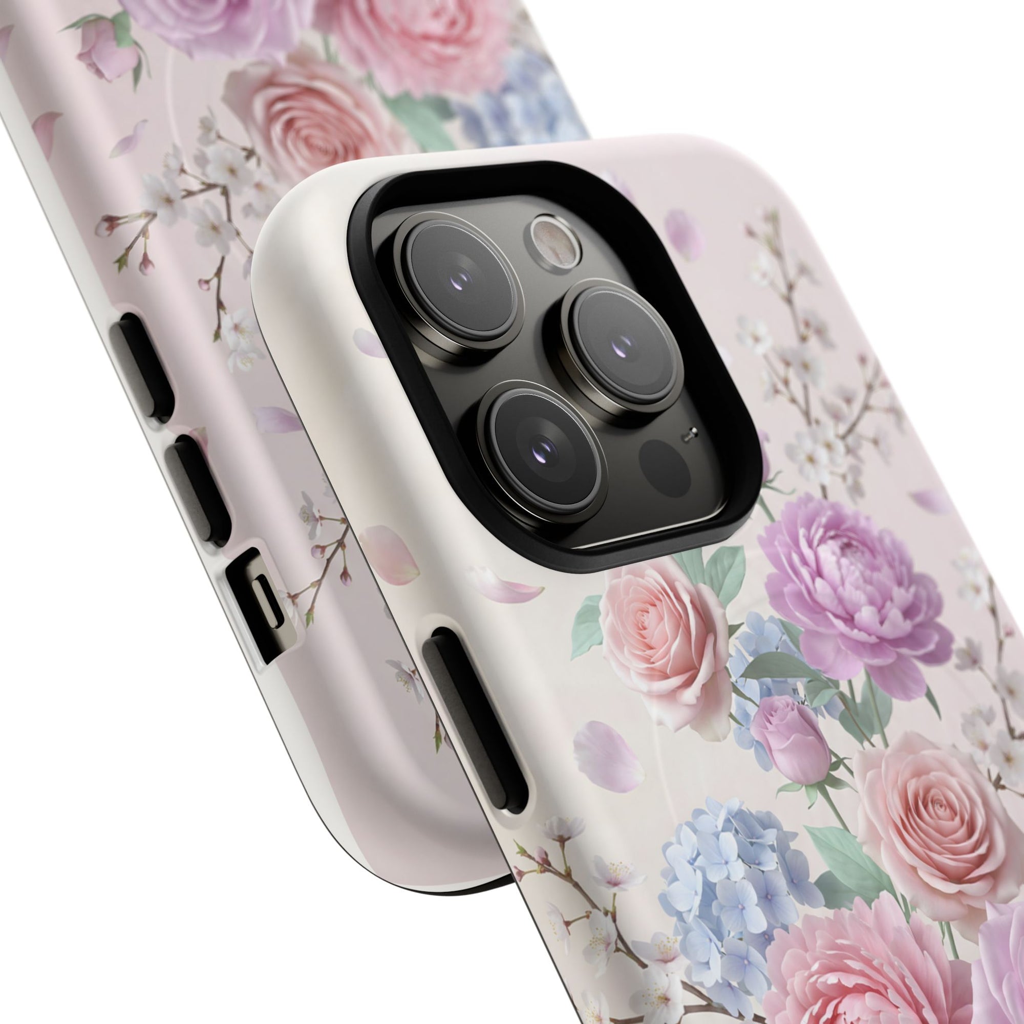 Blush Bloom Floral iPhone Case (MagSafe®)