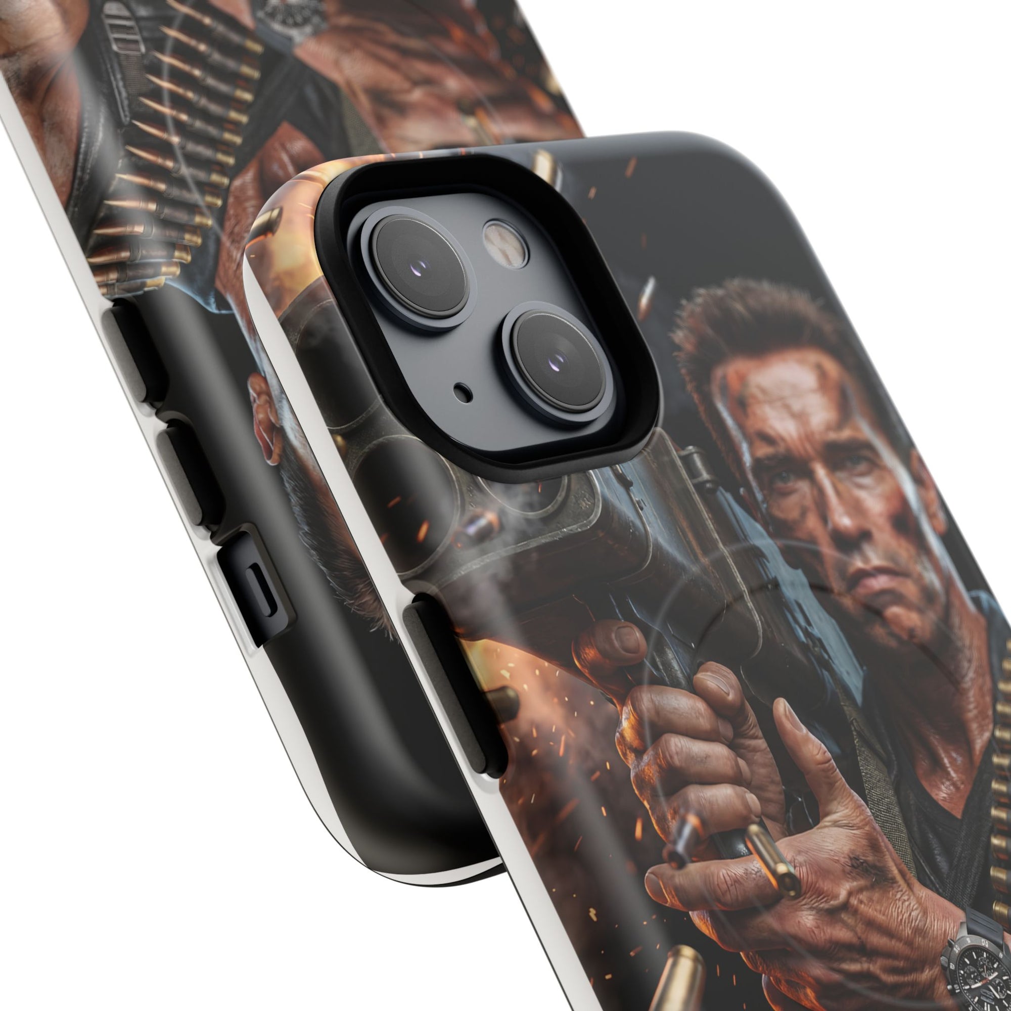 Arnold Schwarzenegger Explosive Action Edition iPhone Case (MagSafe®)