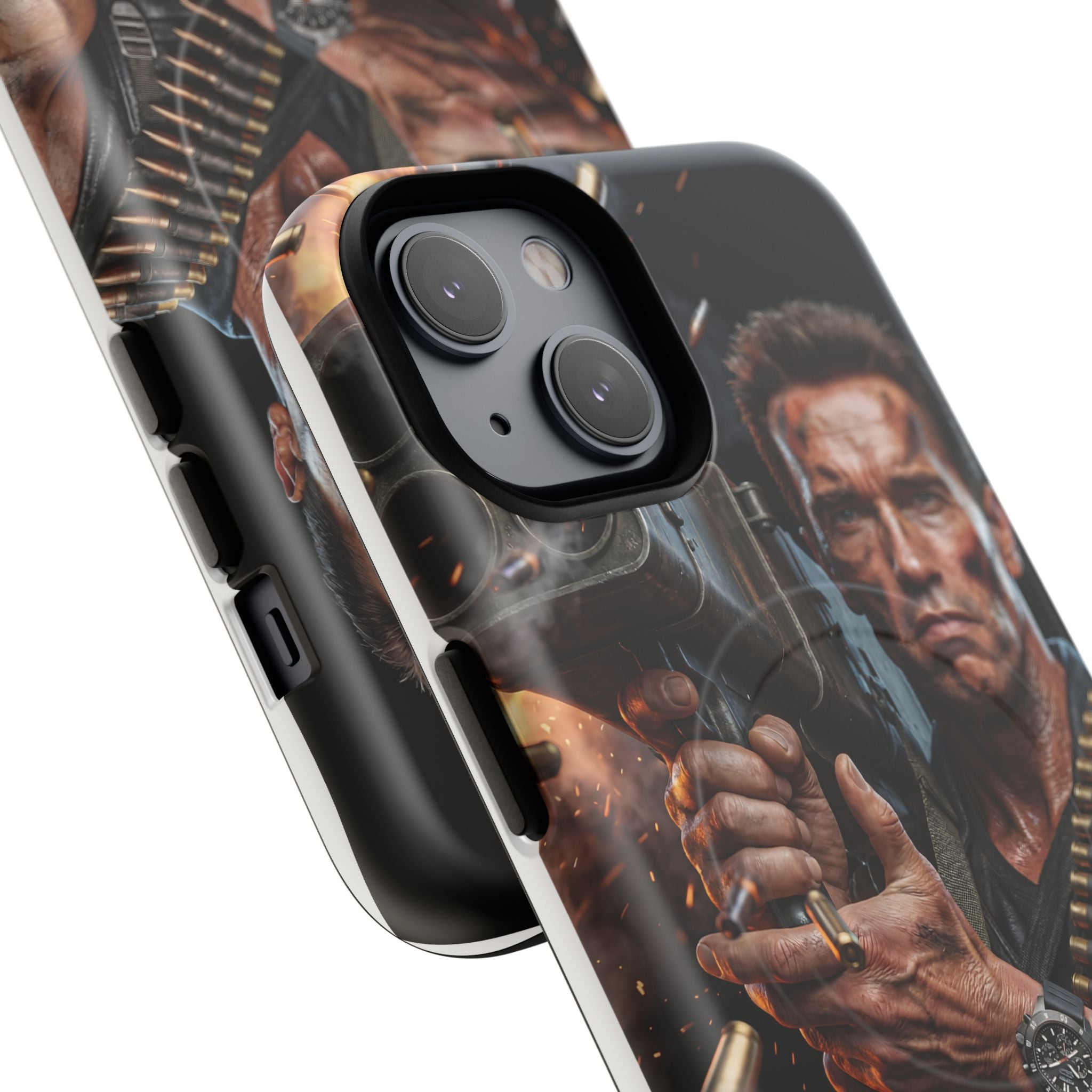 Arnold Schwarzenegger Explosive Action Edition iPhone Case (MagSafe®)
