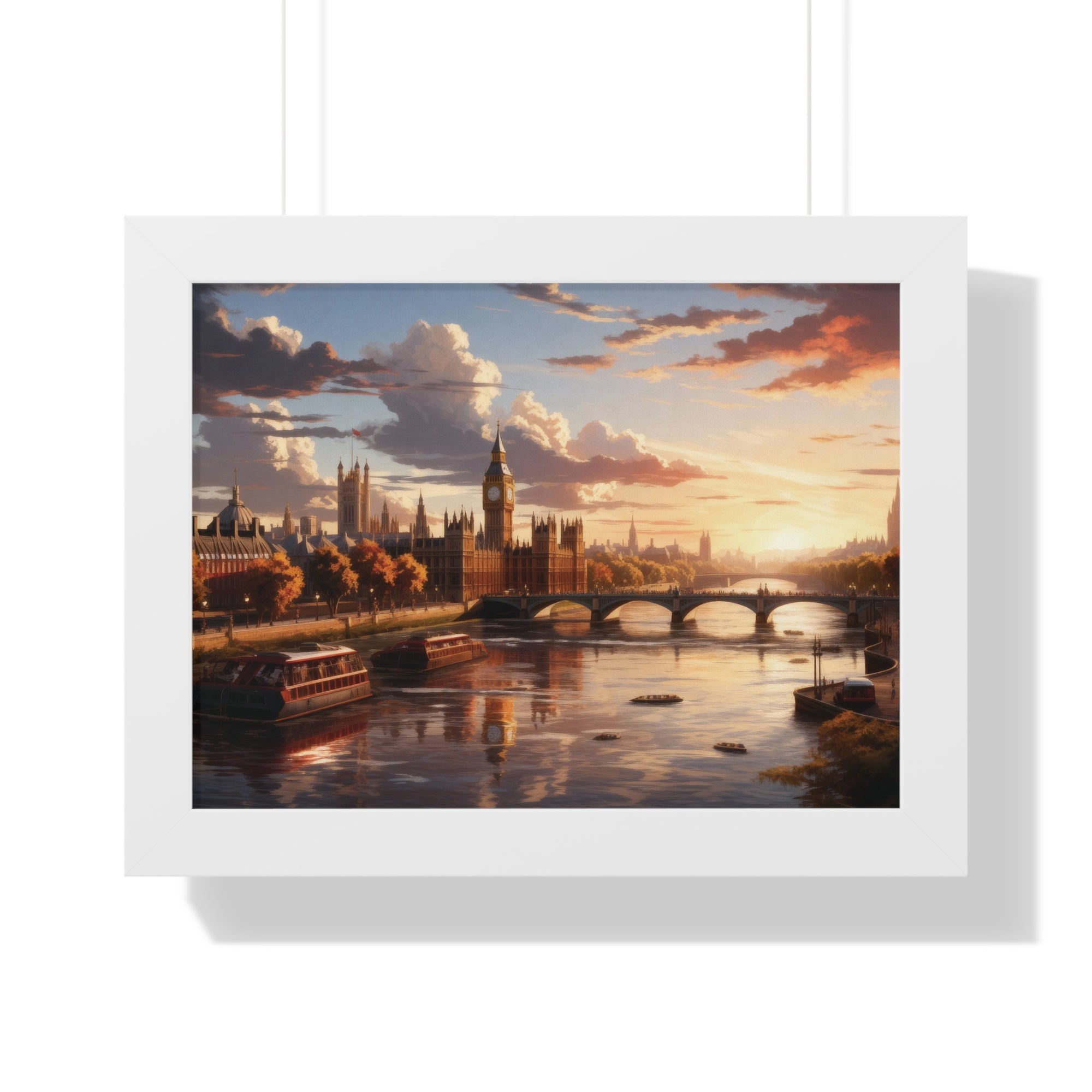 Sunset Over Westminster – London Cityscape Wall Art