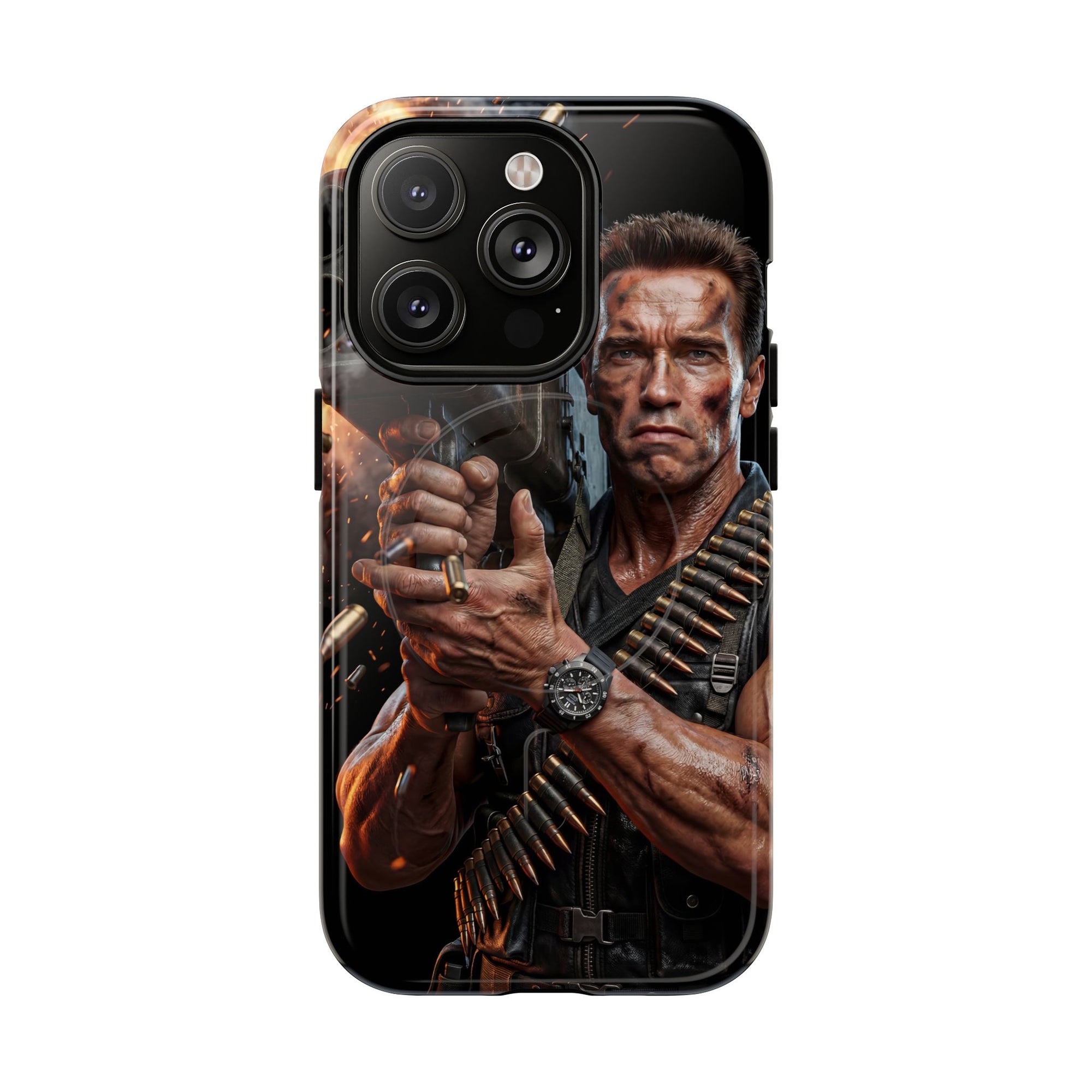 Arnold Schwarzenegger Explosive Action Edition iPhone Case (MagSafe®)