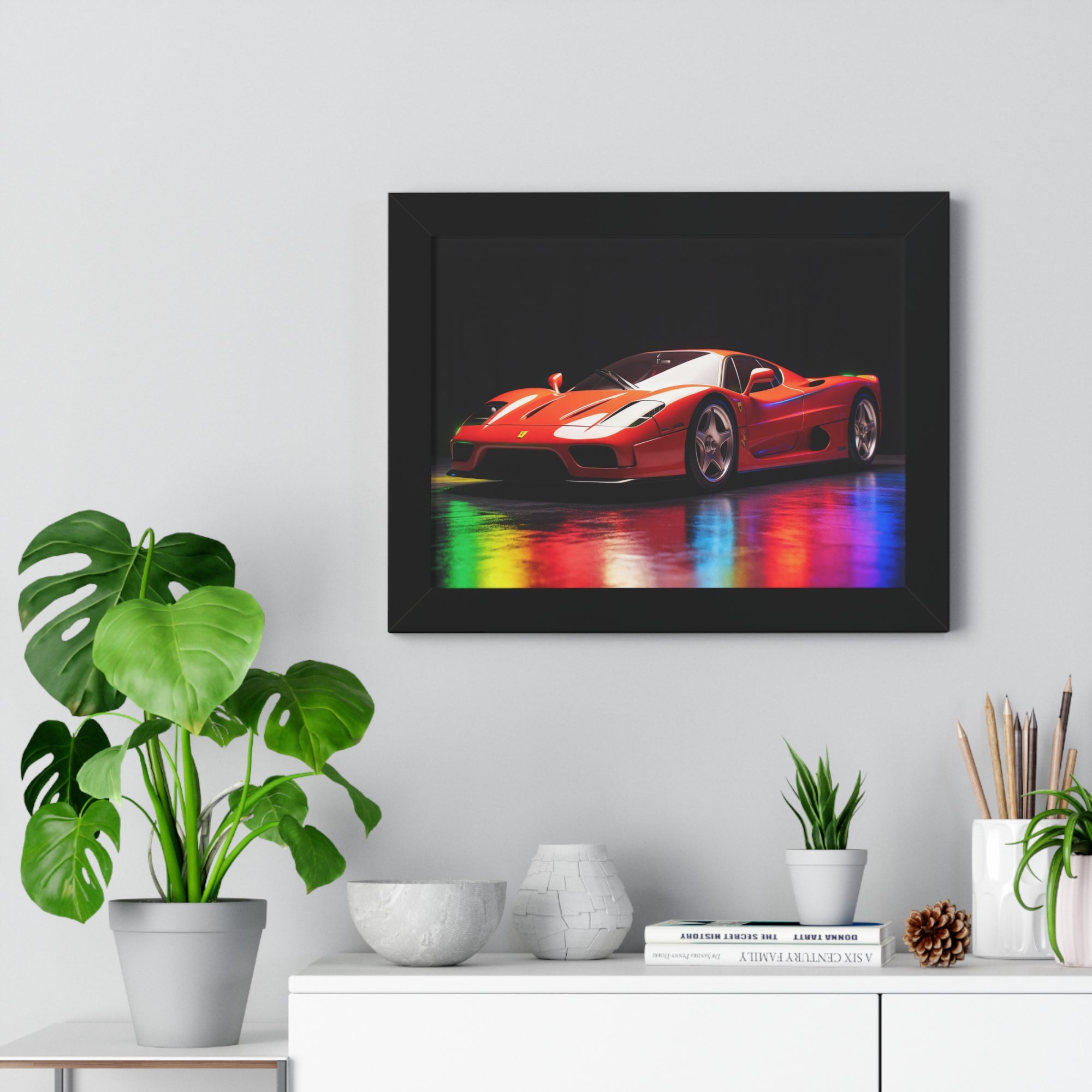 Iconic Red Ferrari