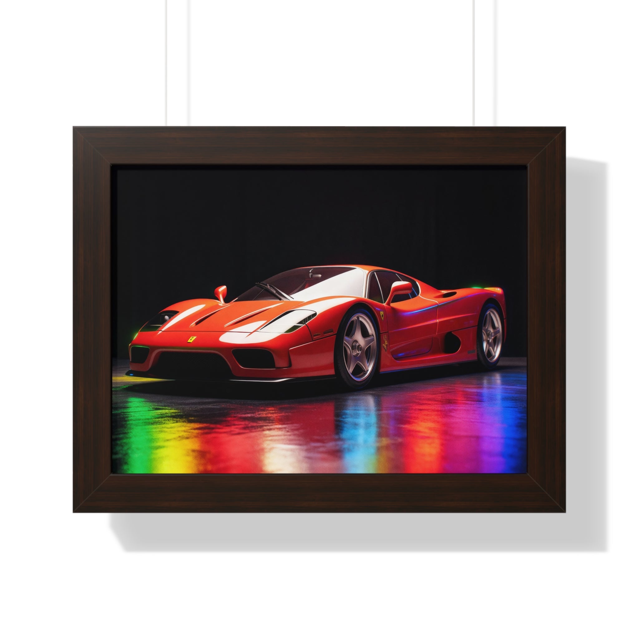 Iconic Red Ferrari