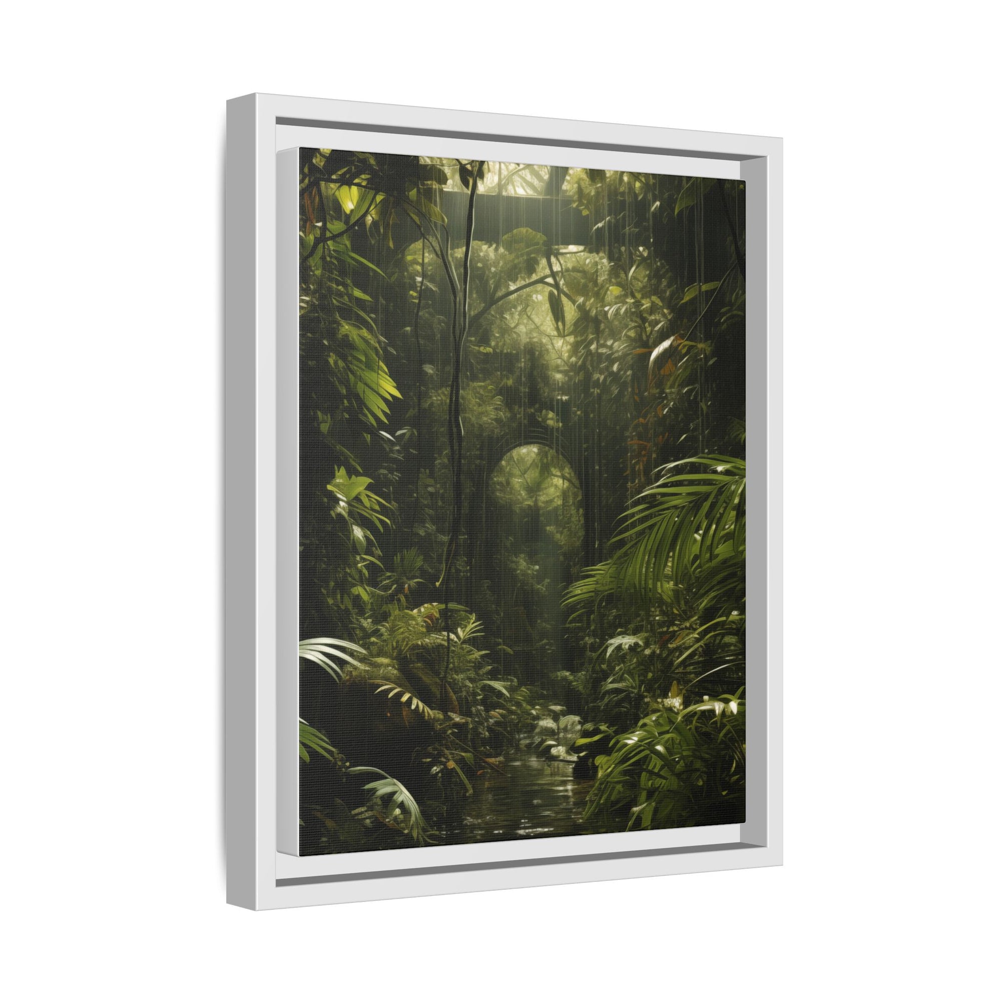 Verdant Mirage Jungle Portal Illusion