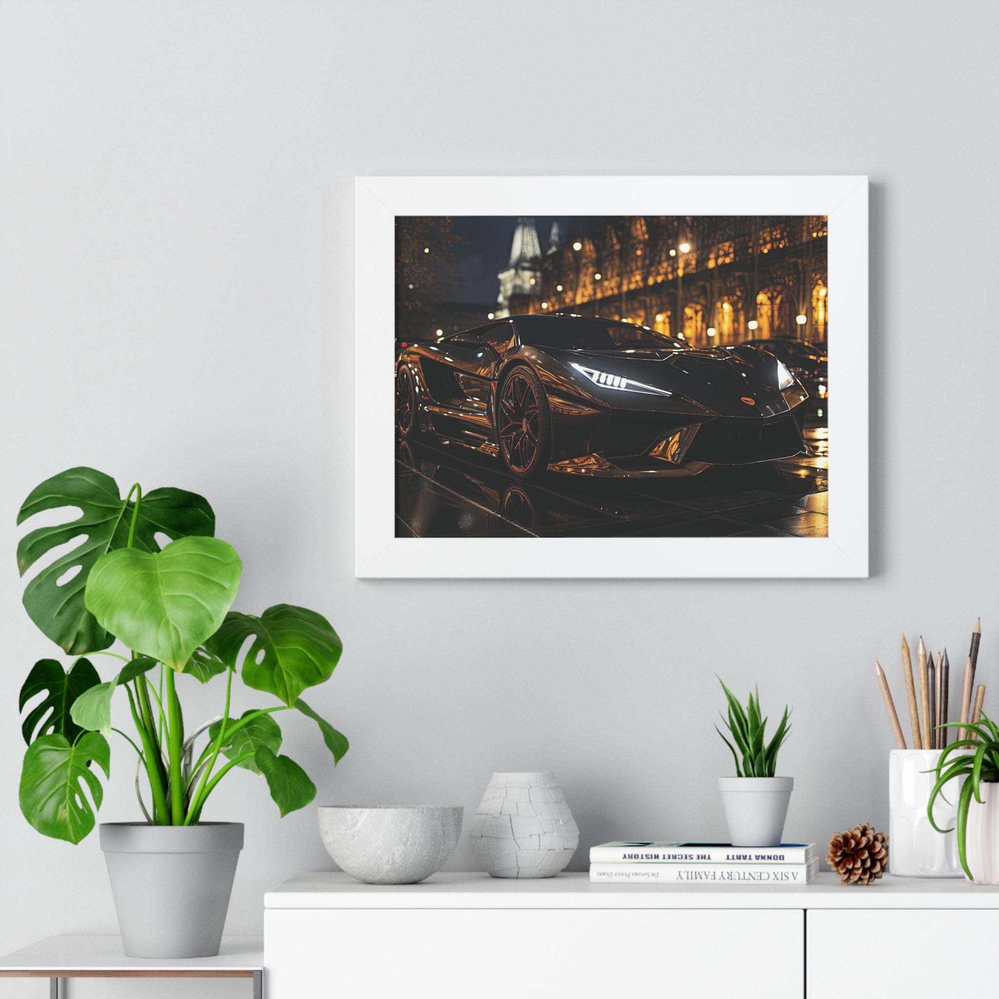 Murciélago Majesty – Framed Lamborghini Wall Art