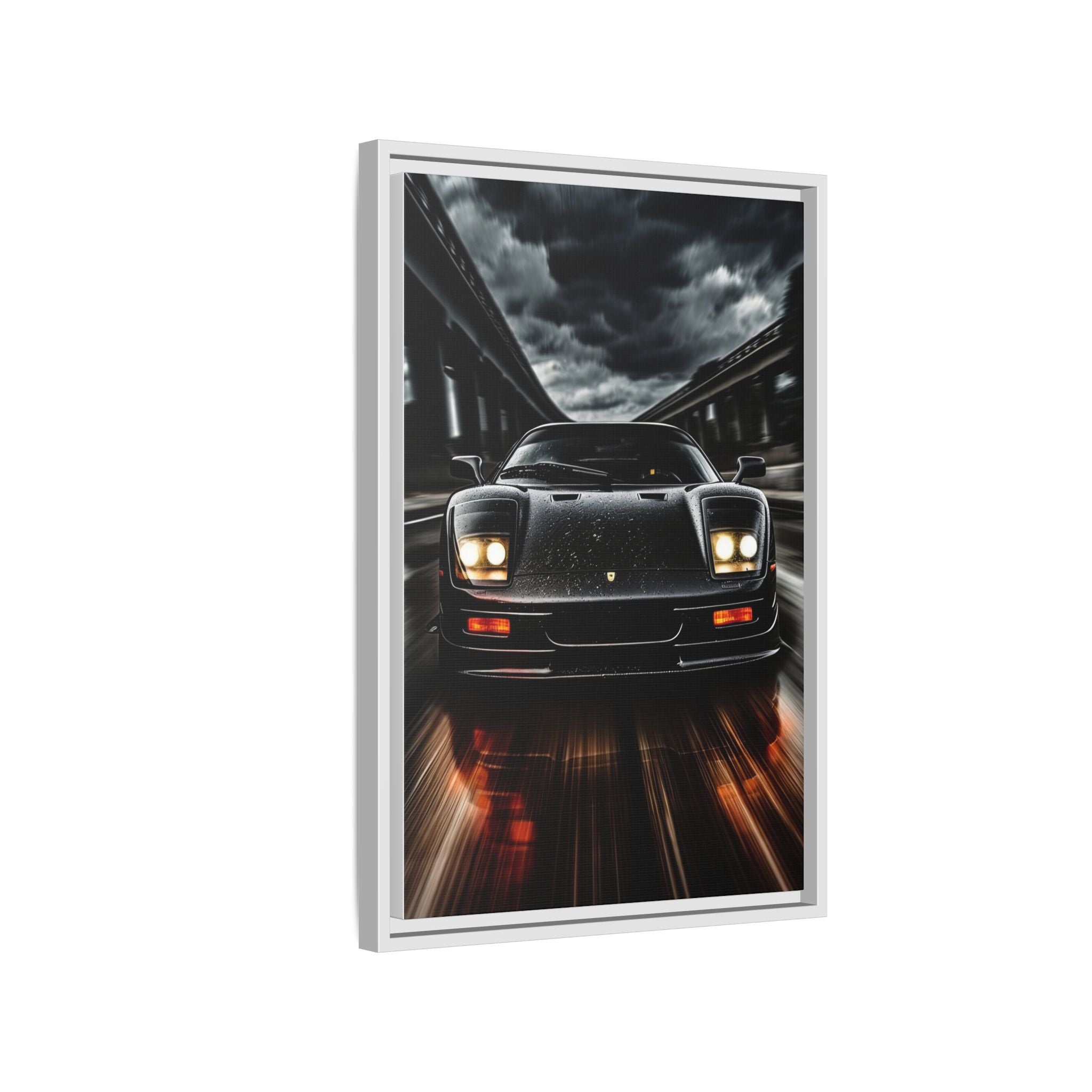 Black Ferrari F40 pop-up Headlights