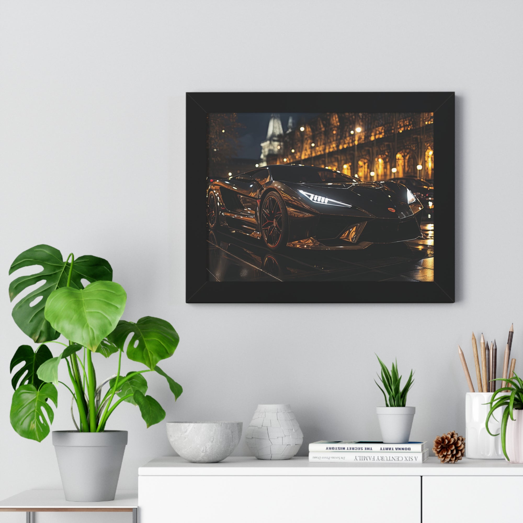 Murciélago Majesty – Framed Lamborghini Wall Art