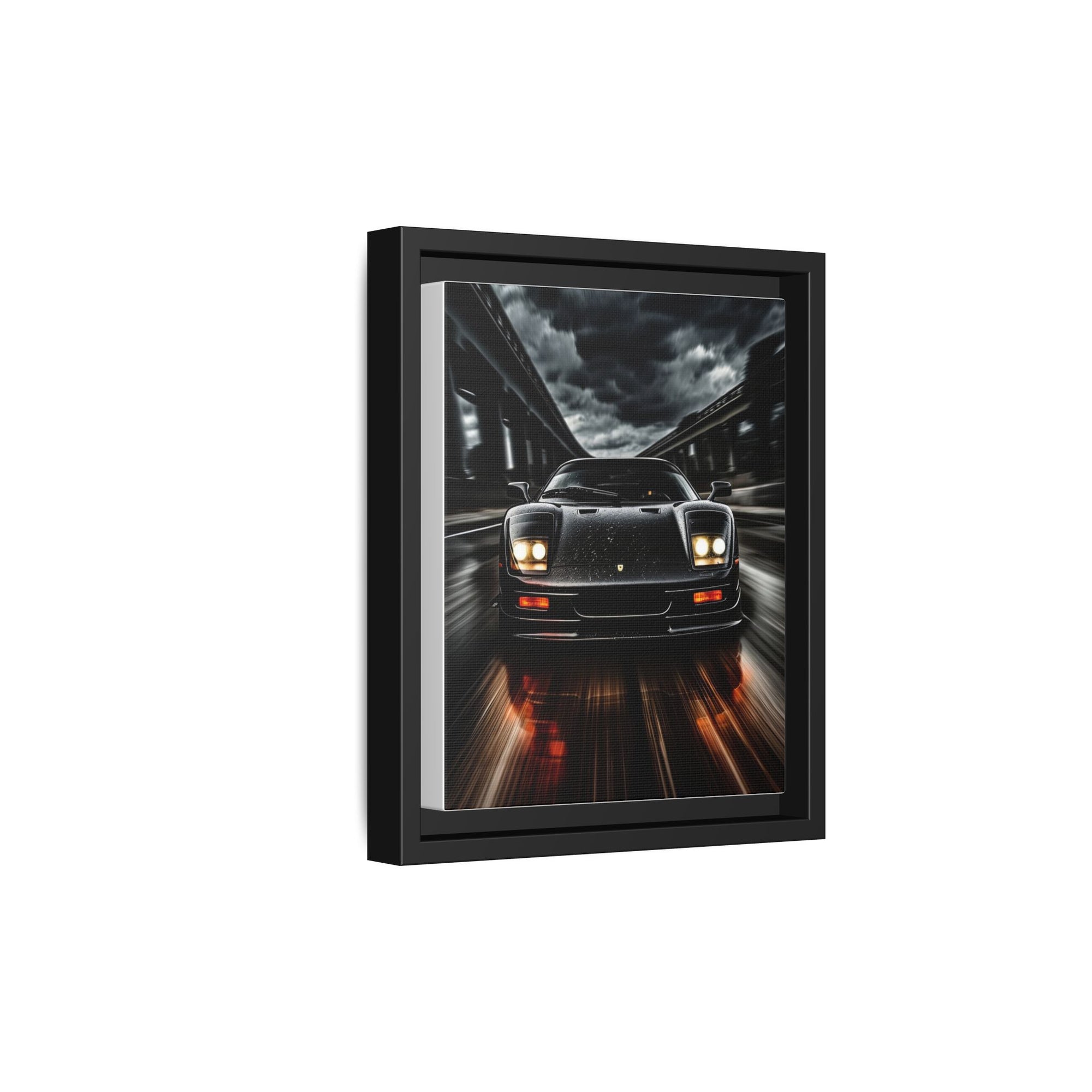 Black Ferrari F40 pop-up Headlights