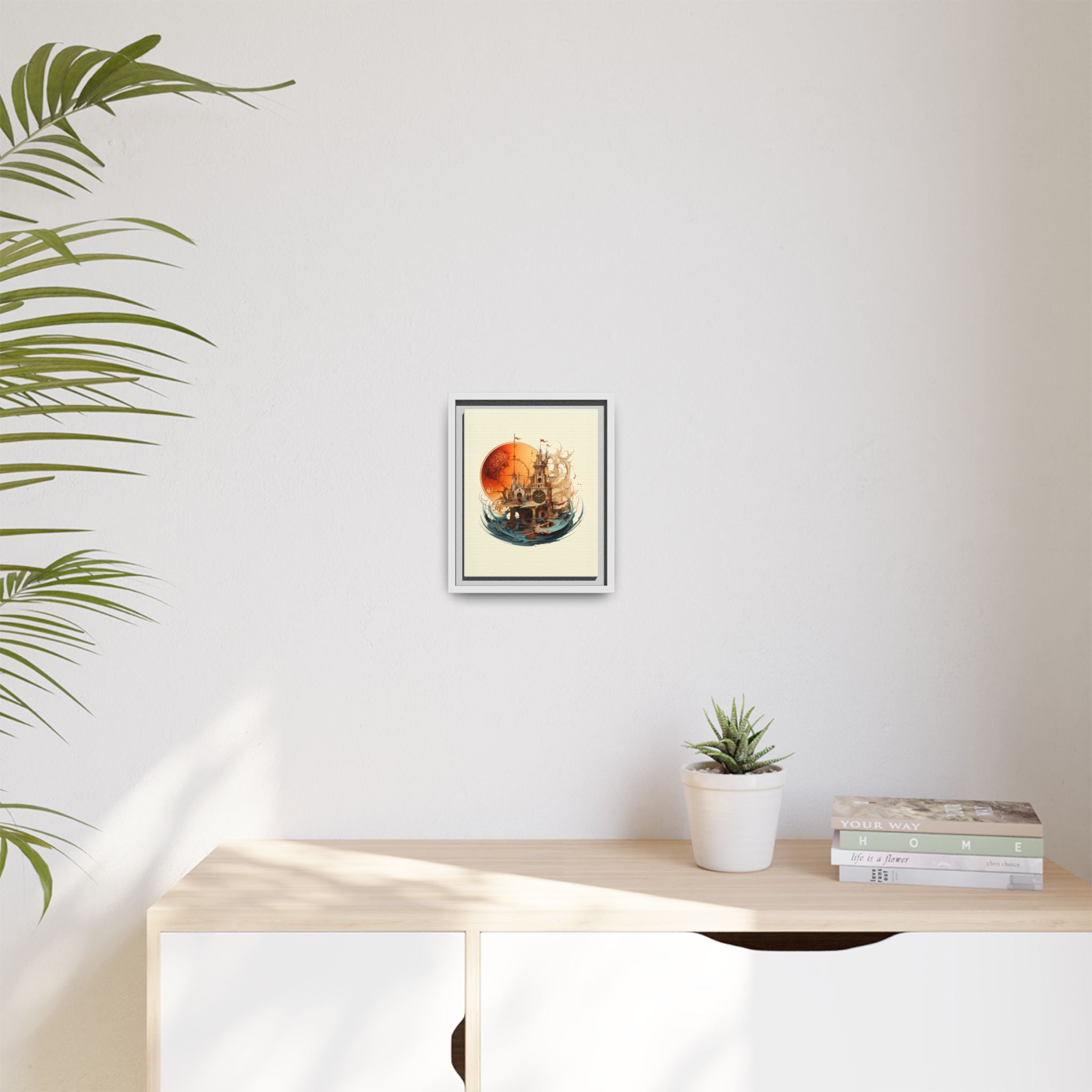Submerged Legacy Drowning Fortress Wall Art